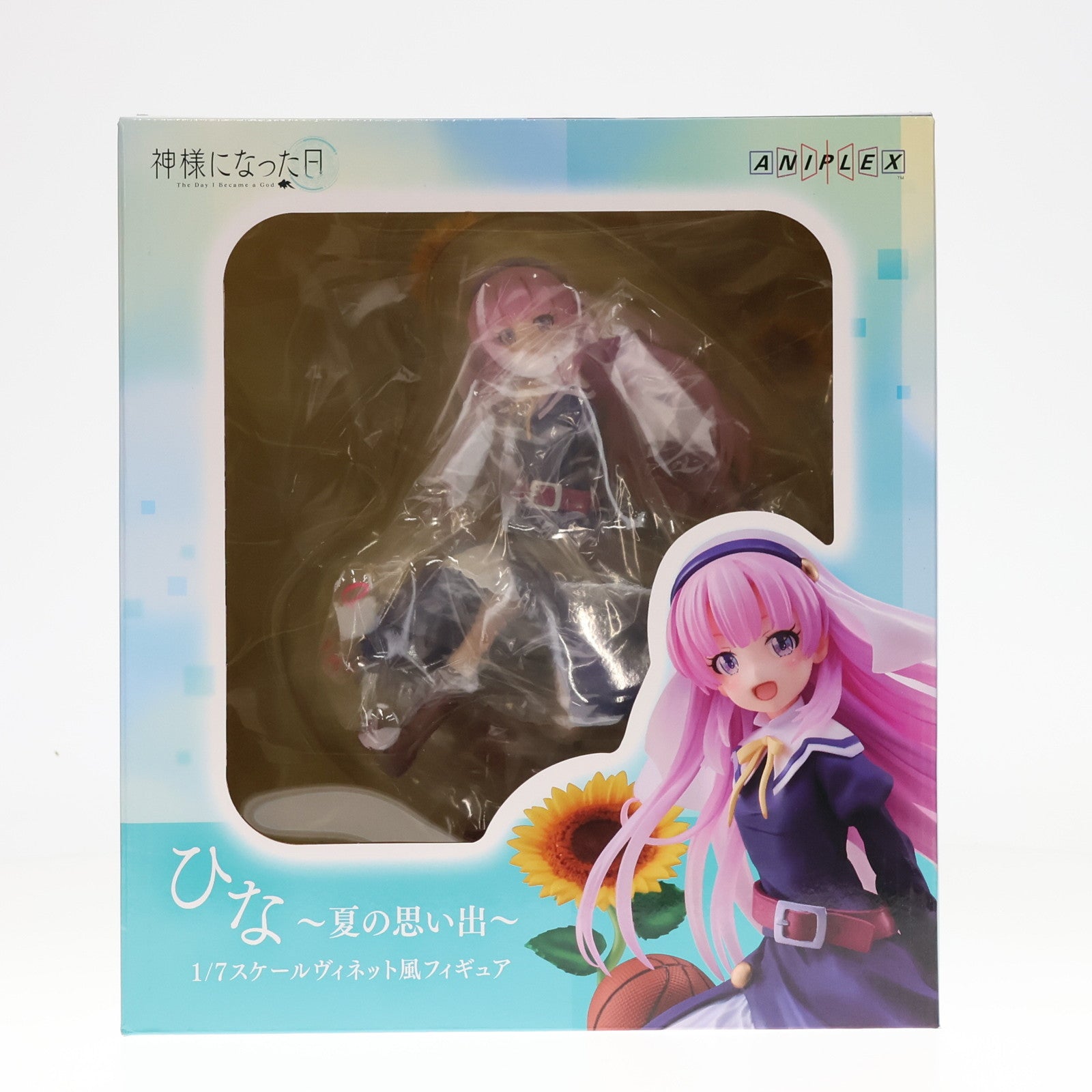 中古即納】[FIG]ANIPLEX+限定 ひな ～夏の思い出～ 神様になった日 1/7 完成品 ヴィネット風フィギュア(MD20-0140001)  アニプレックス