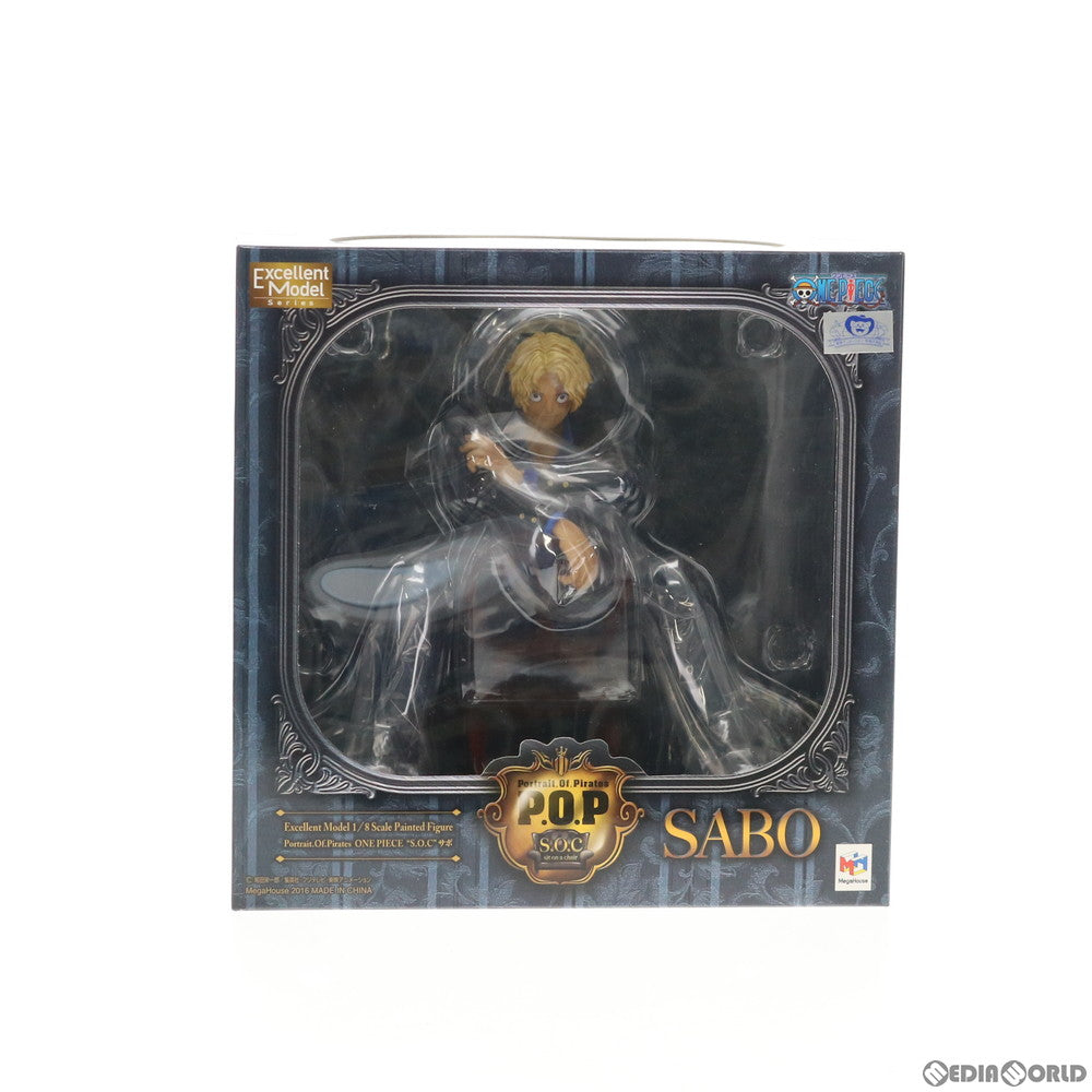 中古即納】[FIG]Portrait.Of.Pirates P.O.P S.O.C サボ ONE PIECE(ワンピース) 1/8 完成品 フィギュア  一部オンラインショップ&麦わらストア限定 メガハウス