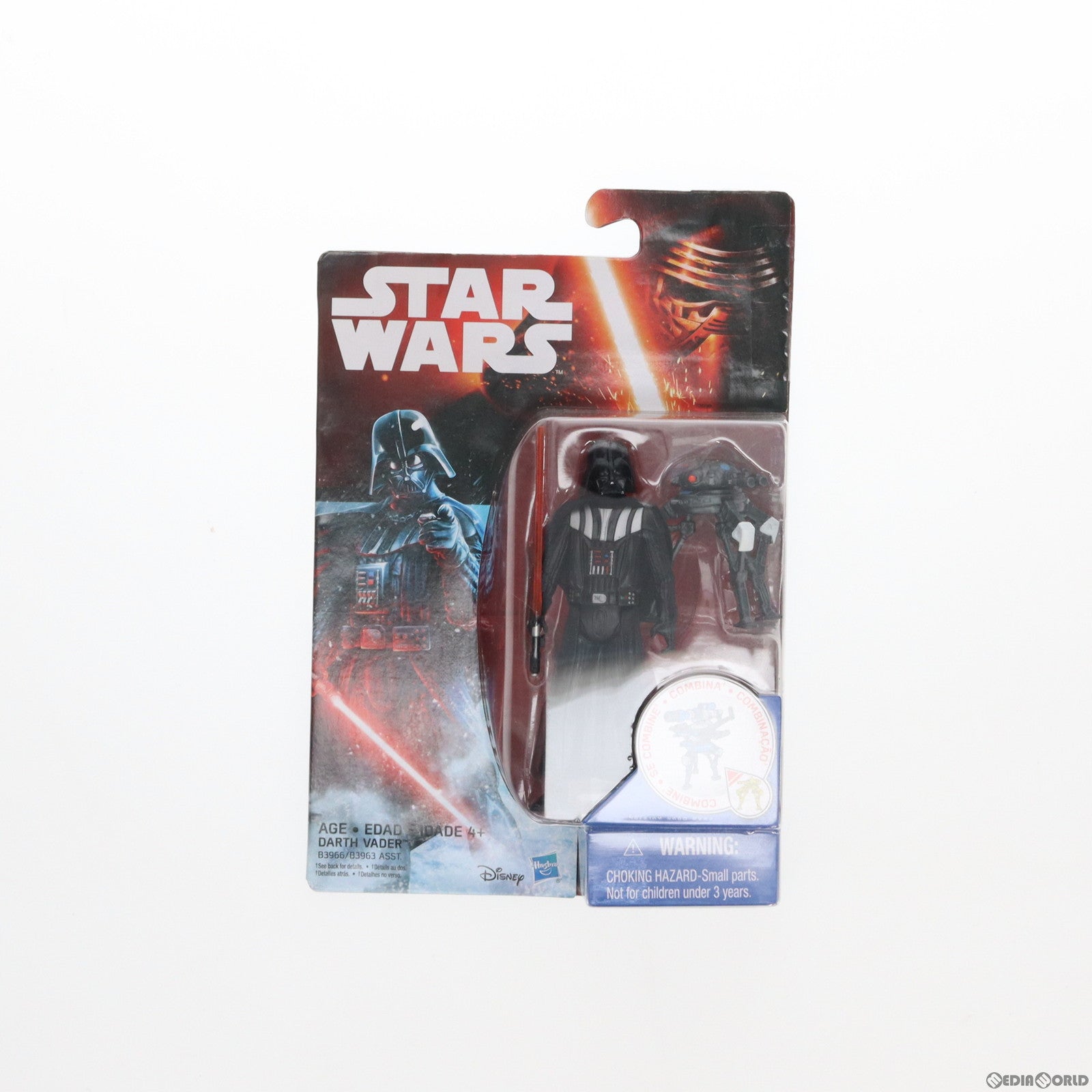 【中古即納】[FIG]スター・ウォーズ ベーシックフィギュア ダース・ベイダー STAR WARS/フォースの覚醒 完成品 可動フィギュア  タカラトミー(20150926)