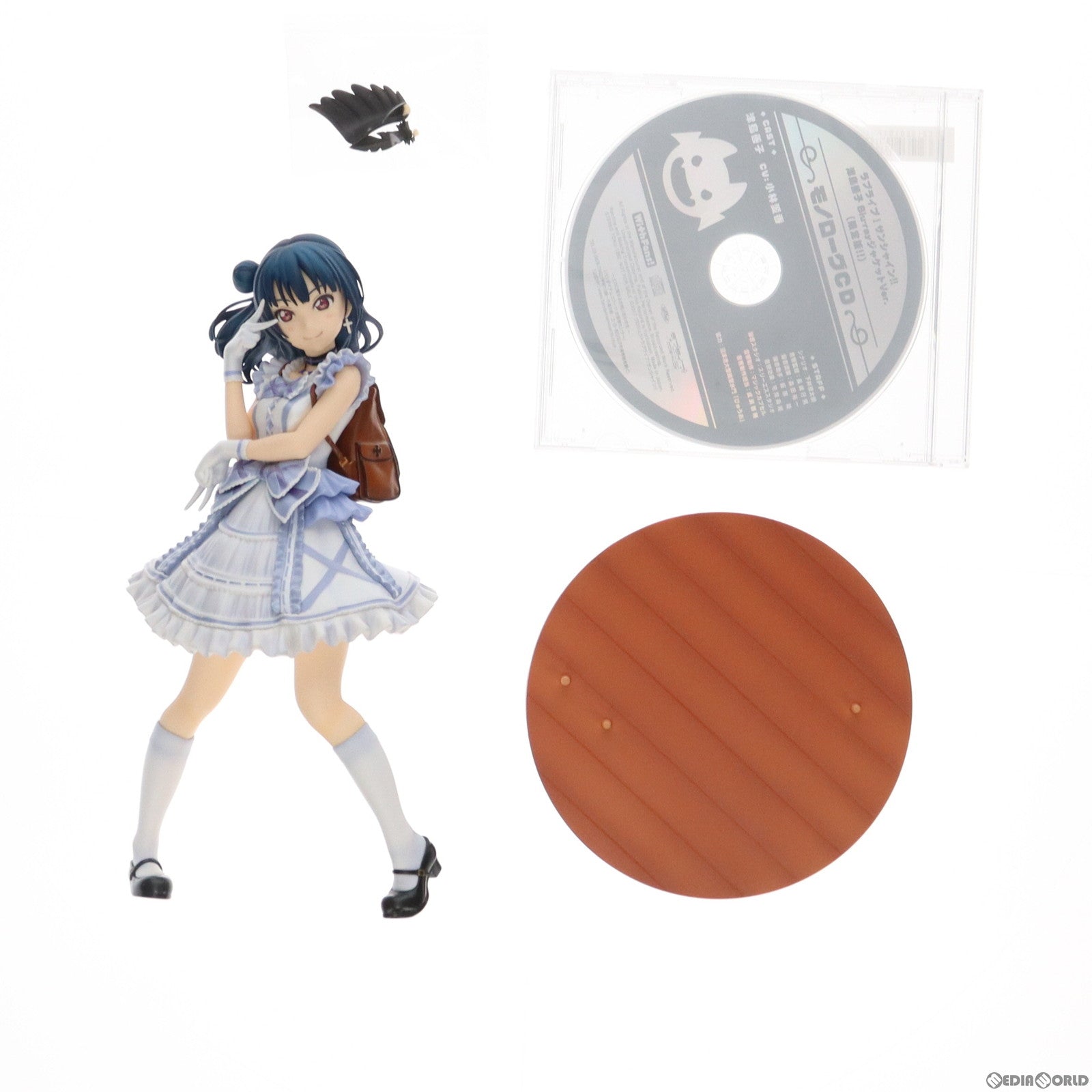 【中古即納】[FIG]バンダイビジュアルクラブ限定特典付属 津島善子(つしまよしこ) Blu-rayジャケットVer.(限定版!!)  ラブライブ!サンシャイン!! 1/7 完成品 フィギュア(TU-1461) バンダイナムコアーツ(20190831)