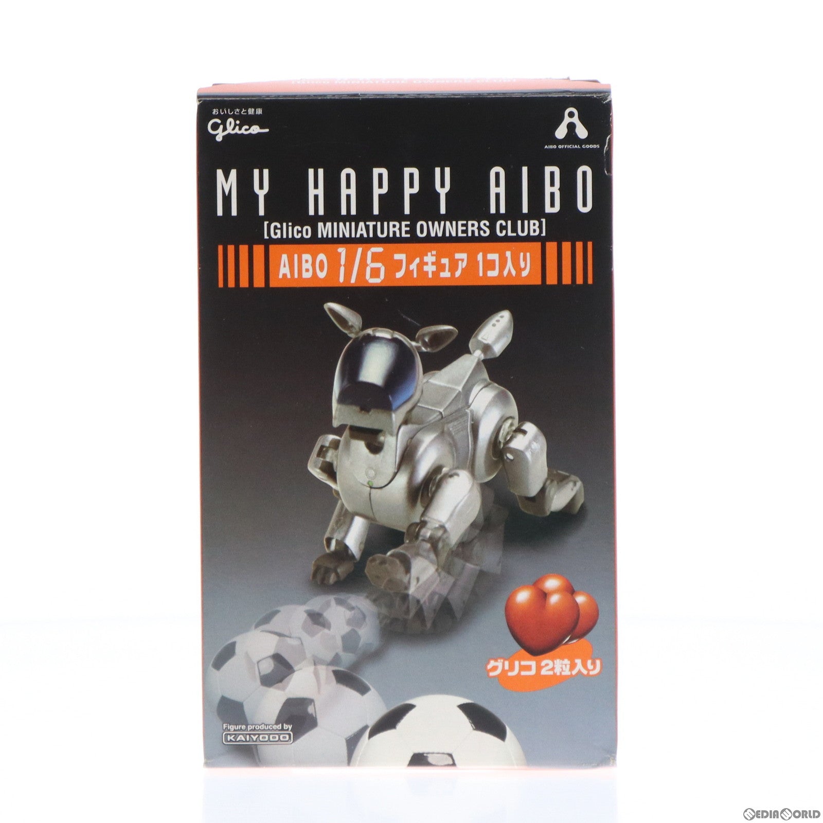 中古即納】[FIG](単品)(食玩)ERS-210A ブラック MY HAPPY AIBO-マイハッピーアイボ- 1/6 可動フィギュア グリコ