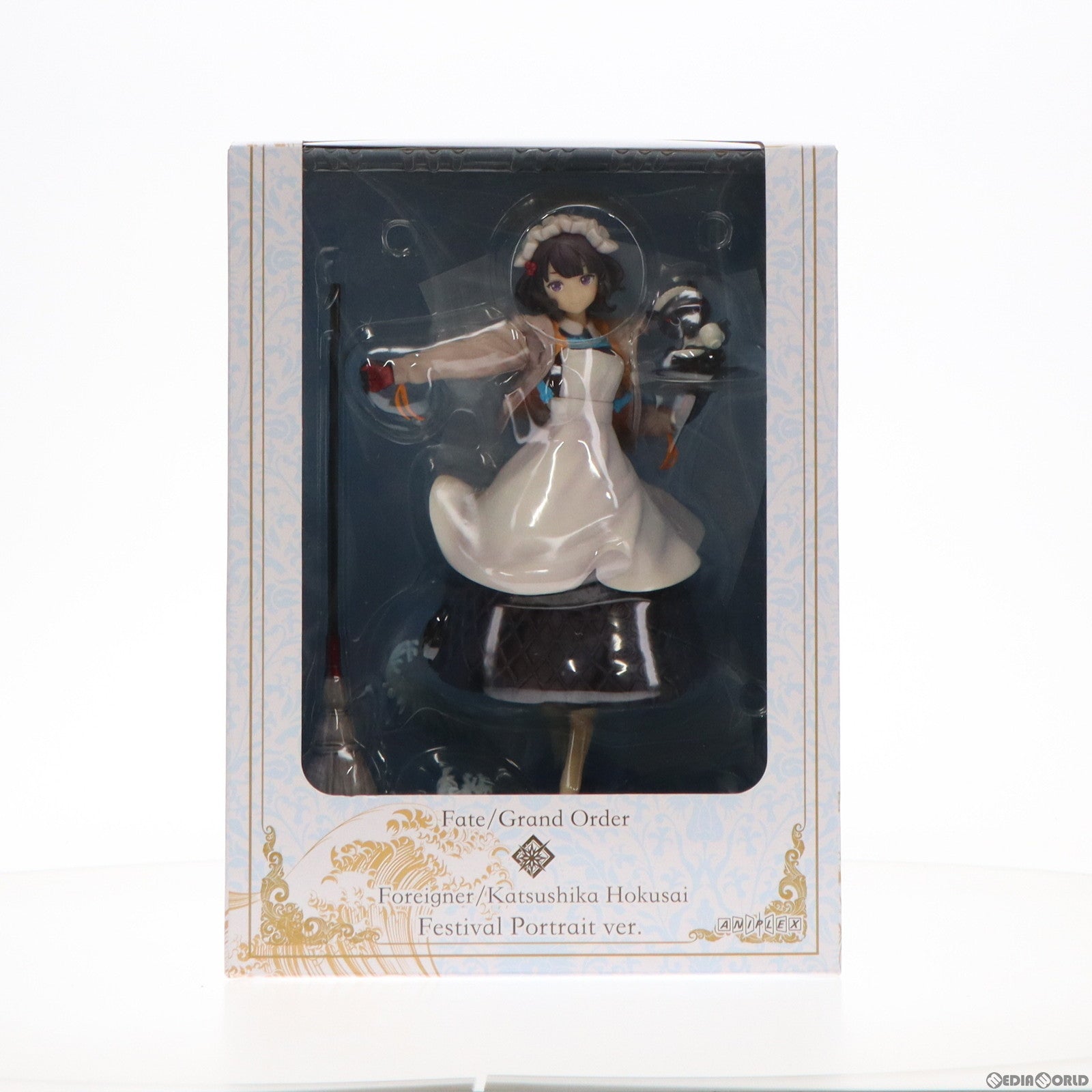 中古即納】[FIG]ANIPLEX+限定 フォーリナー/葛飾北斎(かつしかほくさい) 英霊祭装ver. Fate/Grand Order(フェイト/ グランドオーダー) 1/7 完成品 フィギュア(MD19-0956001) アニプレックス