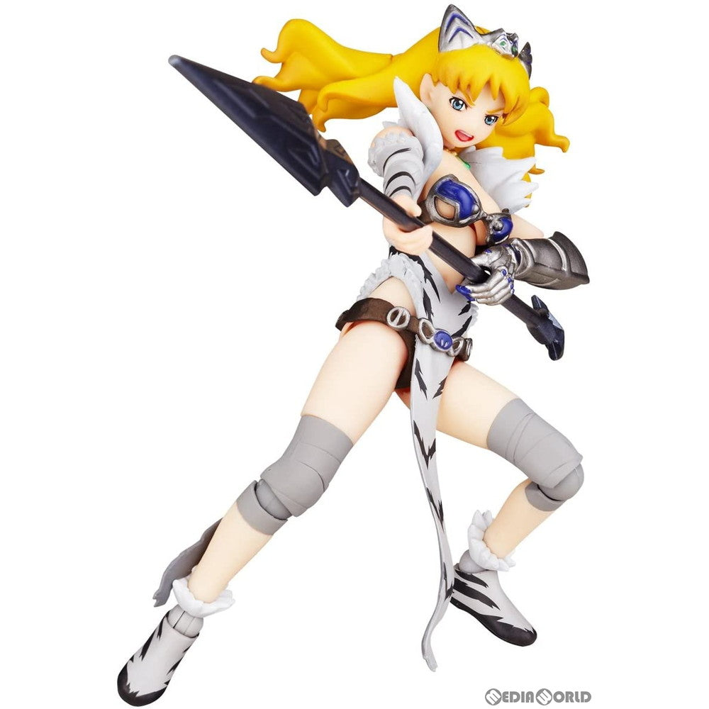 中古即納】[FIG]リボルテック クイーンズブレイド No.008 近衛隊長エリナ クイーンズブレイド 1/12 完成品 可動フィギュア 海洋堂