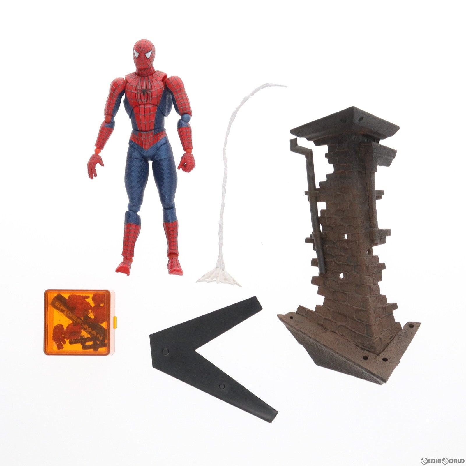 中古即納】[FIG]特撮リボルテック No.039 スパイダーマン スパイダーマン3 完成品 可動フィギュア 海洋堂