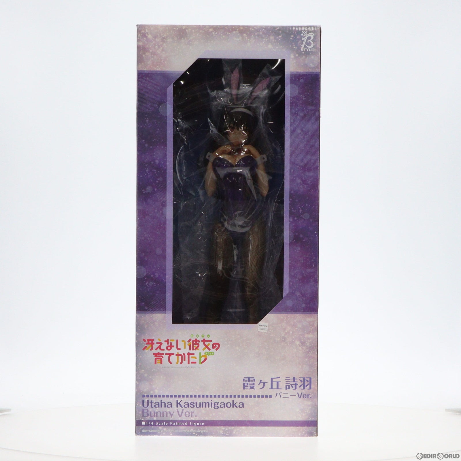 中古即納】[FIG]霞ヶ丘詩羽(かすみがおかうたは) バニーVer. 冴えない彼女の育てかた 1/4 完成品 フィギュア FREEing(フリーイング)