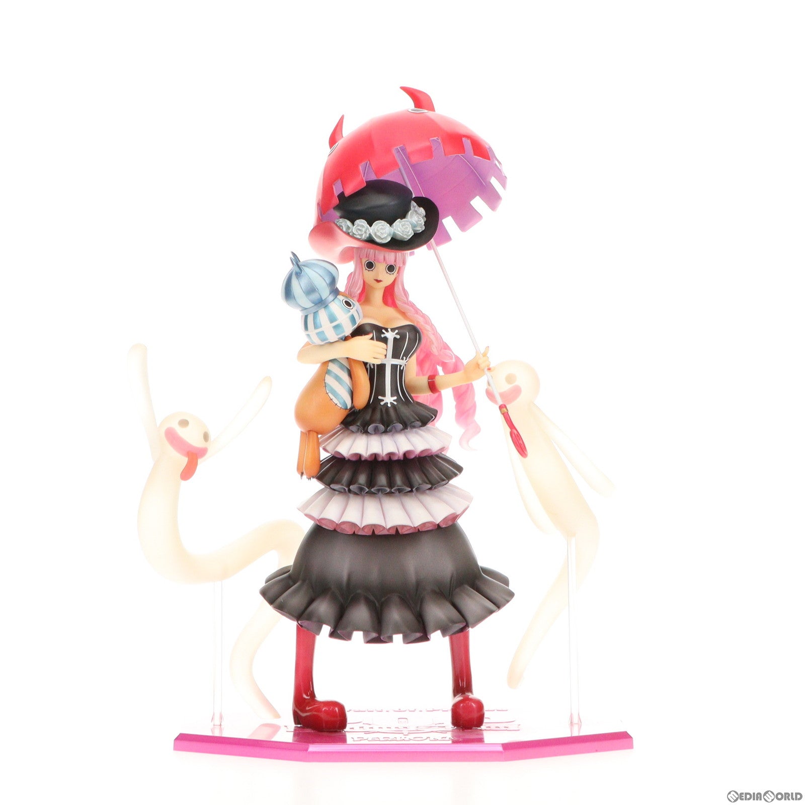 中古即納】[FIG]Portrait.Of.Pirates P.O.P Sailing Again ペローナ ONE PIECE(ワンピース) 1/8  完成品 フィギュア メガハウス