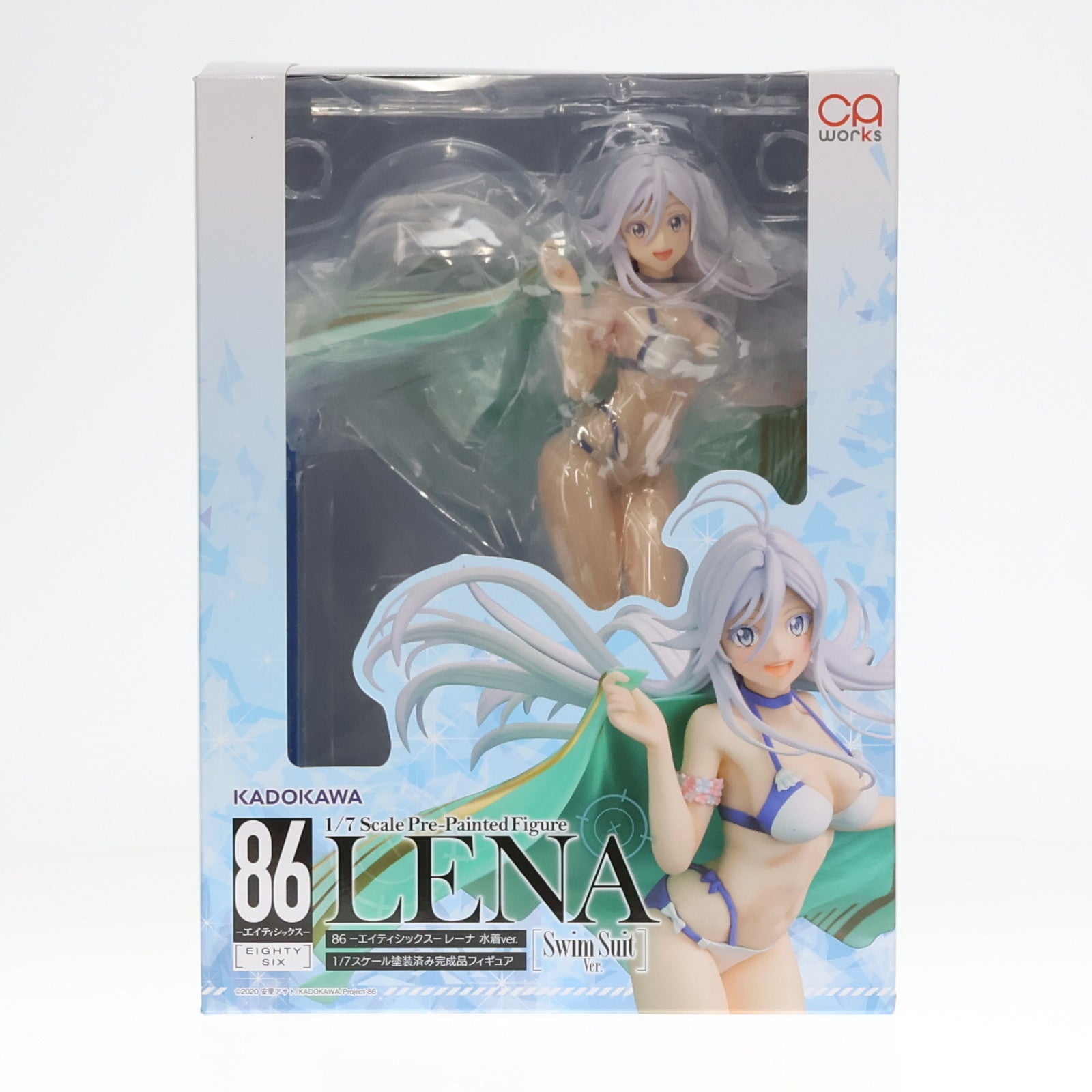 中古即納】[FIG]CAworks レーナ 水着ver. 『86-エイティシックス-』 1/7 完成品 フィギュア(海外流通版)  KADOKAWA(カドカワ)