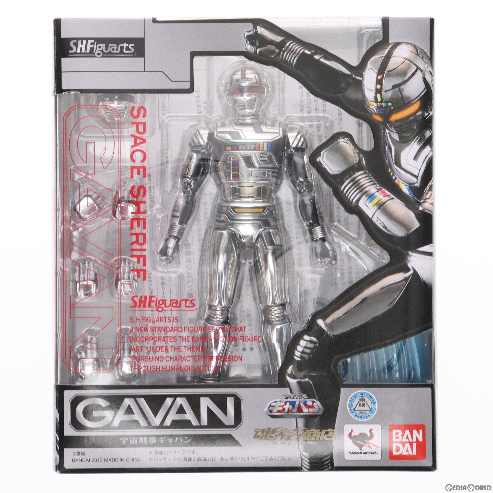 【中古即納】[FIG]魂ウェブ商店限定 S.H.Figuarts(フィギュアーツ) 宇宙刑事ギャバン 完成品 可動フィギュア  バンダイ(20130425)