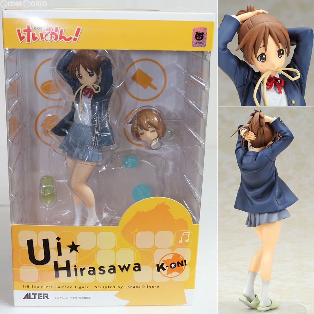 中古即納】[FIG]平沢憂(ひらさわうい) けいおん! 1/8 完成品 フィギュア アルター