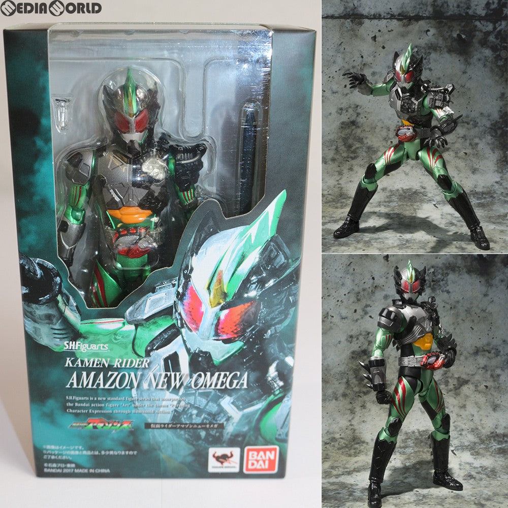 【中古即納】[FIG]S.H.Figuarts(フィギュアーツ) 仮面ライダーアマゾンニューオメガ 仮面ライダーアマゾンズ 完成品 可動フィギュア  バンダイ(20171123)