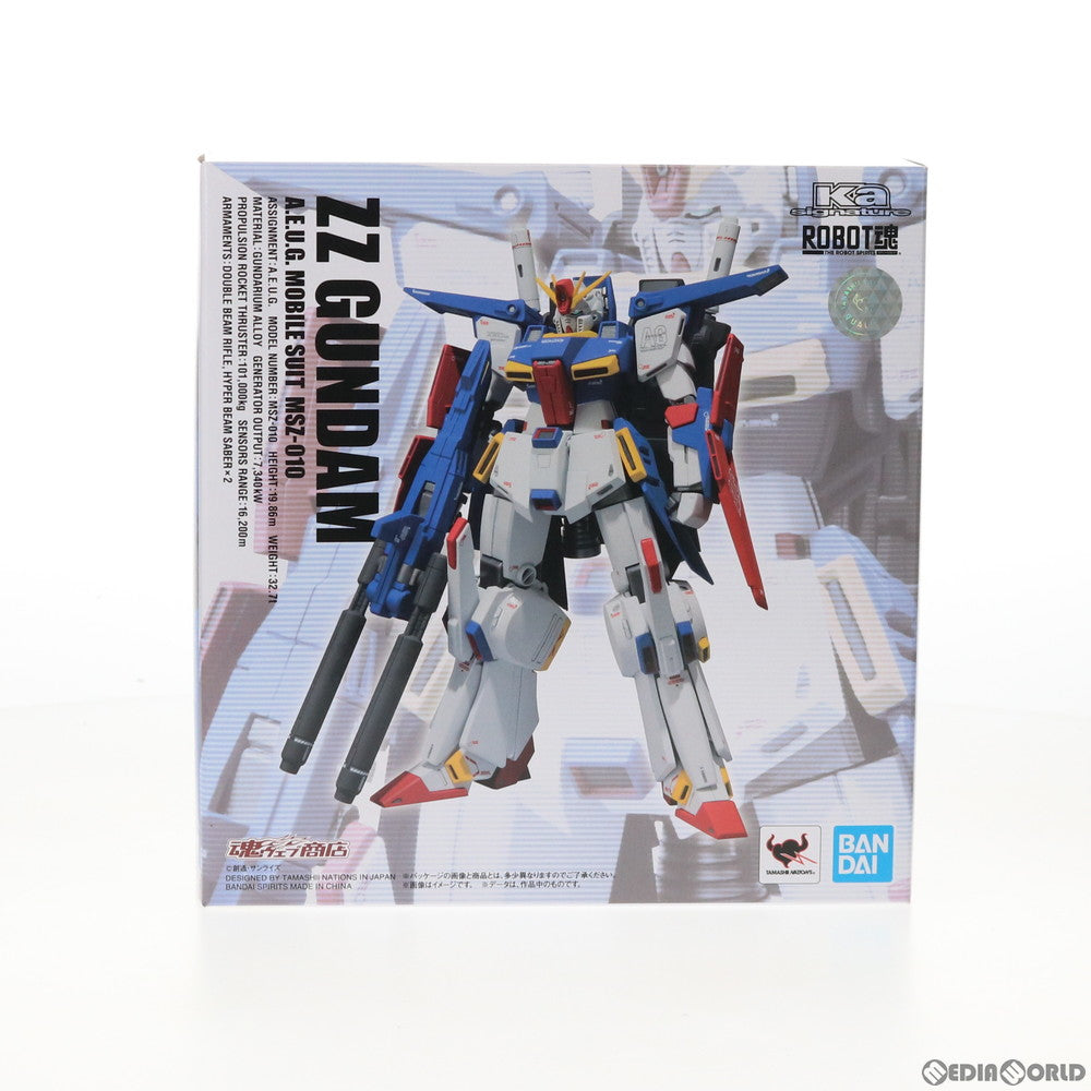 【中古即納】[FIG]魂ウェブ商店限定 ROBOT魂(Ka signature)(SIDE MS) ZZガンダム 機動戦士ガンダムZZ(ダブルゼータ)  完成品 可動フィギュア バンダイスピリッツ(20201001)