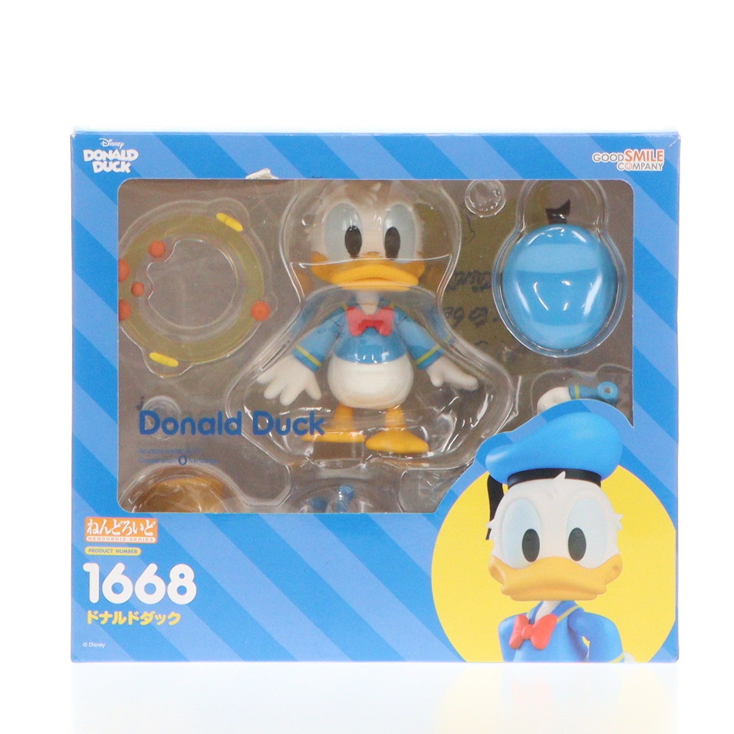 中古即納】[FIG]ねんどろいど 1668 ドナルドダック 完成品 可動フィギュア グッドスマイルカンパニー