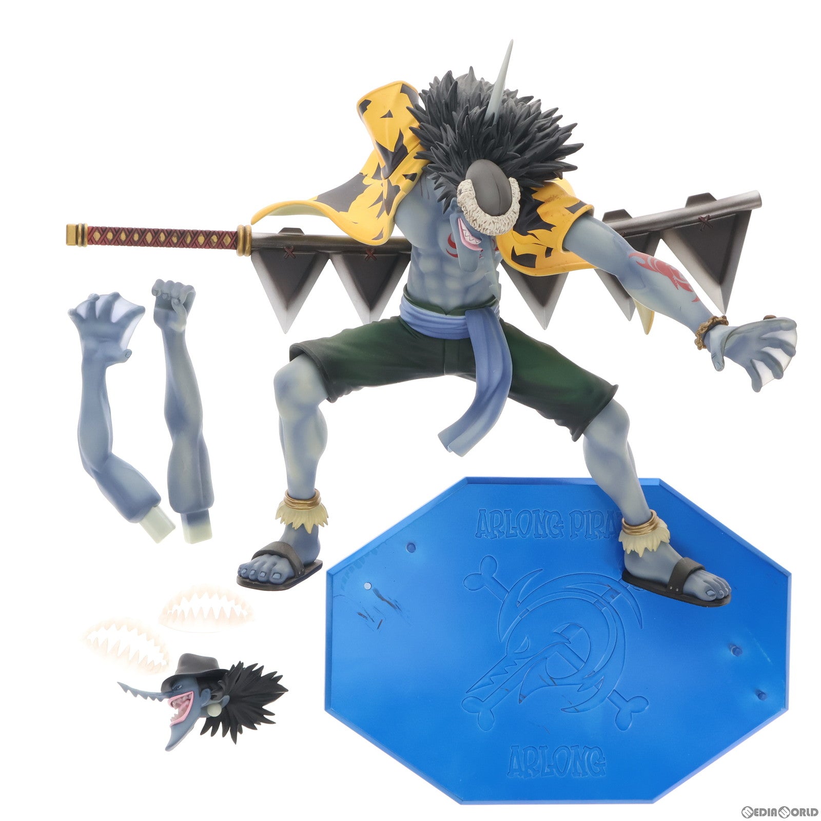 中古即納】[FIG]Portrait.Of.Pirates P.O.P NEO-DX アーロン ONE PIECE(ワンピース) 完成品 フィギュア  メガハウス