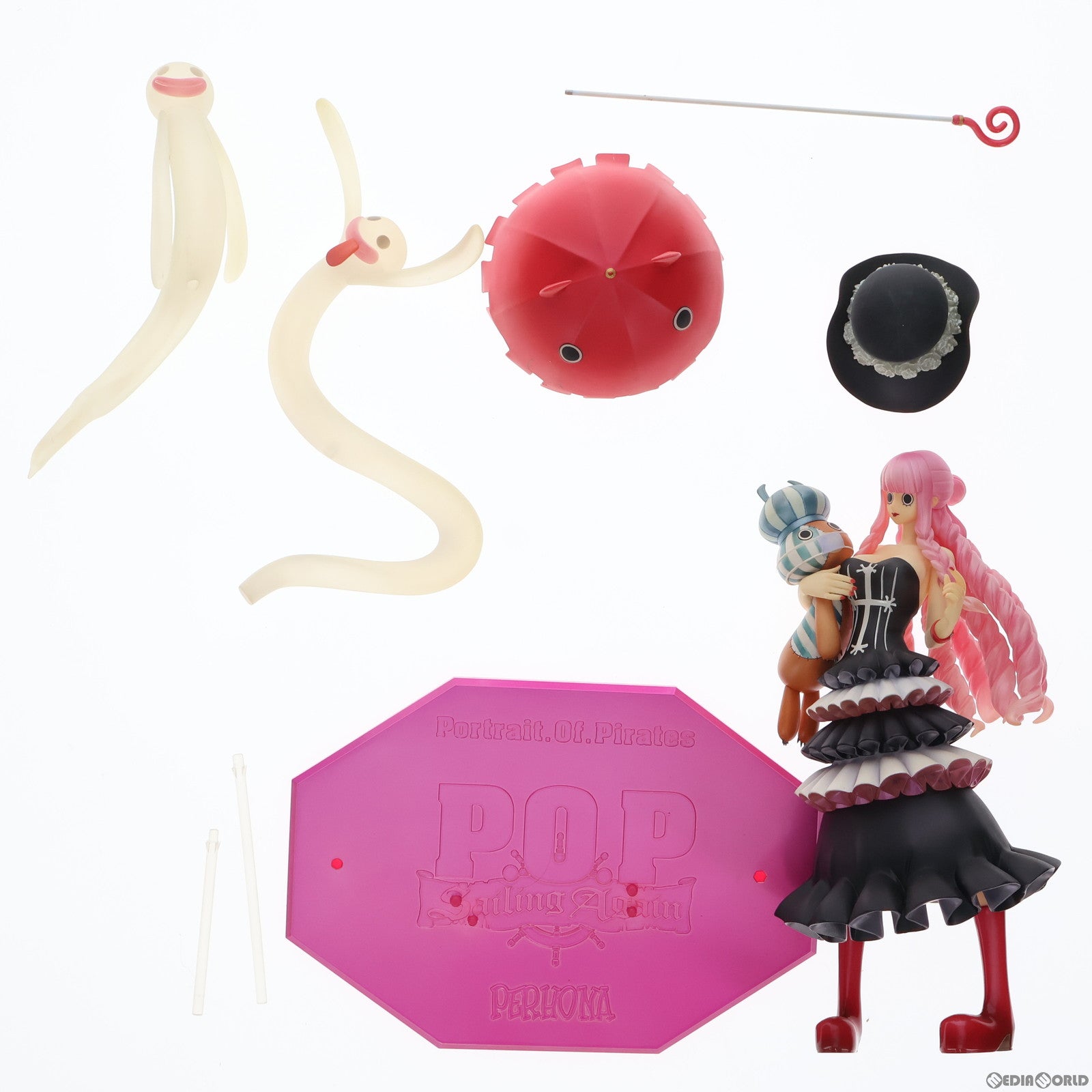 【中古即納】[FIG] Portrait.Of.Pirates P.O.P Sailing Again ペローナ ONE PIECE(ワンピース)  1/8 完成品 フィギュア メガハウス(20130201)