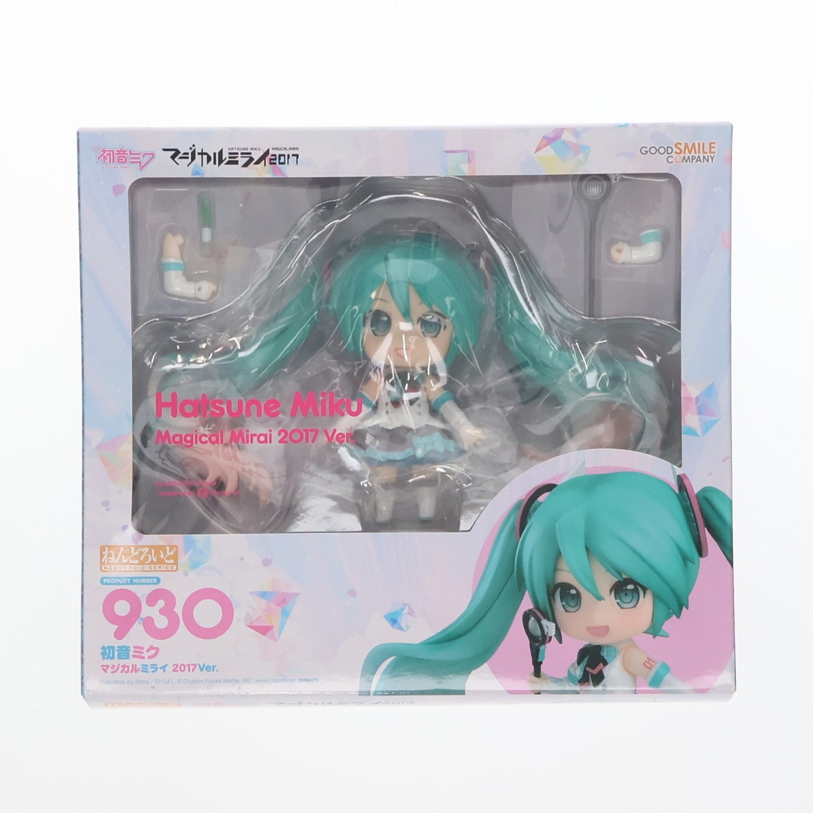 中古即納】[FIG]ねんどろいど 930 初音ミク マジカルミライ 2017Ver. キャラクター・ボーカル・シリーズ01 初音ミク マジカルミライ  2018&GOODSMILE ONLINE限定 グッドスマイルカンパニー