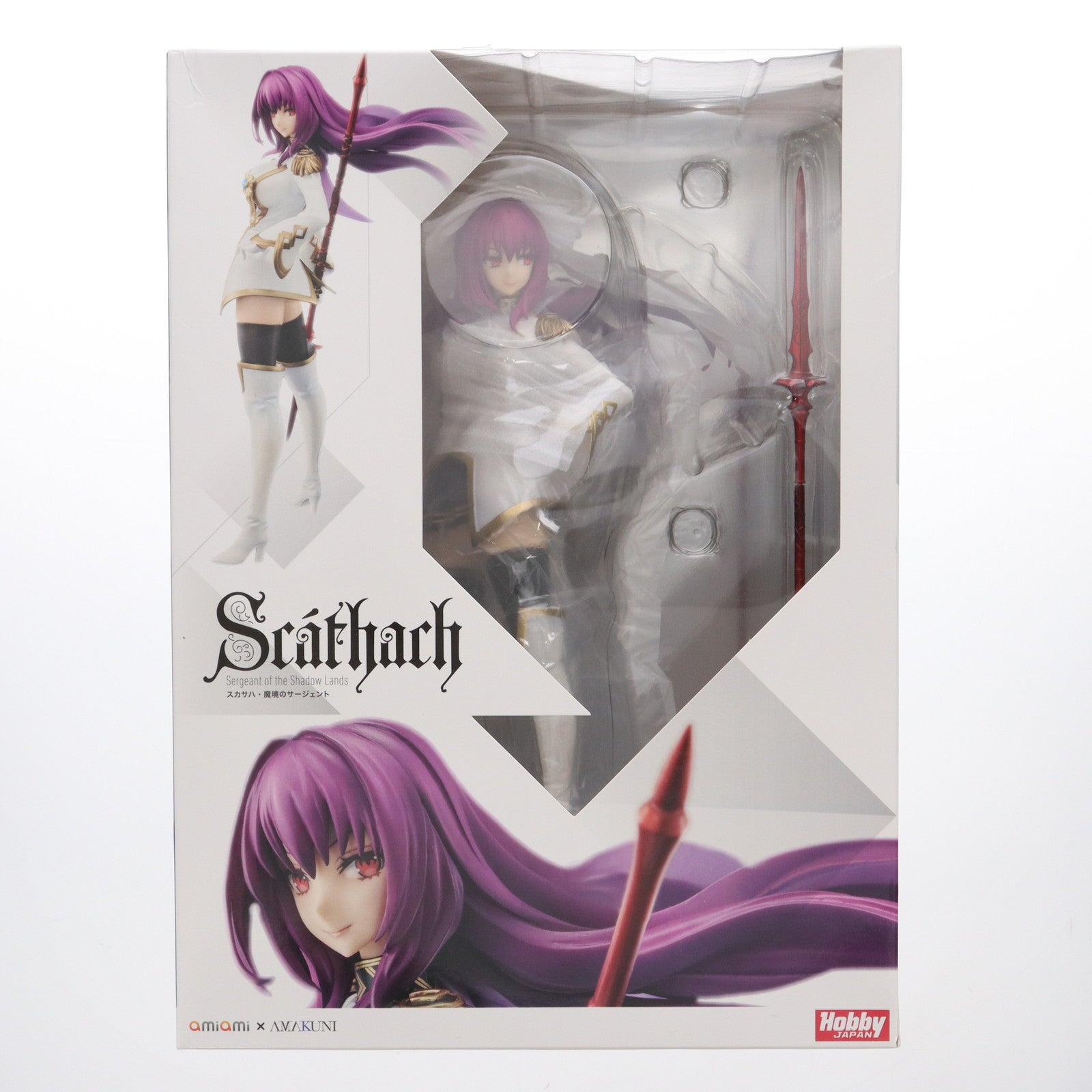 中古即納】[FIG]スカサハ 魔境のサージェント Fate/EXTELLA LINK(フェイト/エクステラ リンク) 1/7 完成品 フィギュア  あみあみ×AMAKUNI(アマクニ)