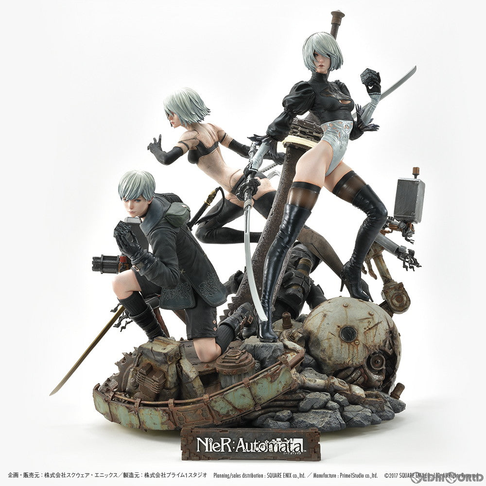 中古即納】[FIG]SQUARE ENIX MASTERLINE NieR: Automata(ニーア オートマタ) Deluxe Ver. 1/4  スタチュー フィギュア スクウェア・エニックス