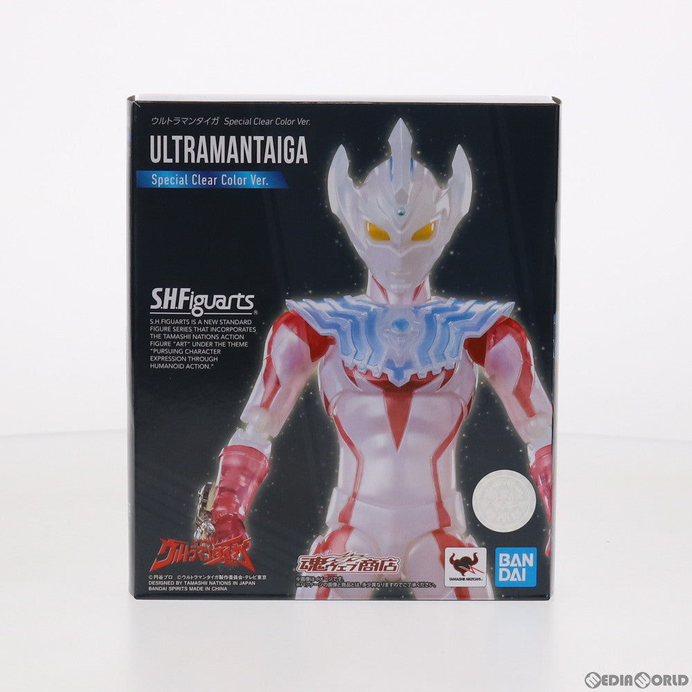 【中古即納】[FIG]魂ウェブ商店限定 S.H.Figuarts(フィギュアーツ) ウルトラマンタイガ Special Clear Color  Ver. 完成品 可動フィギュア バンダイスピリッツ(20201231)