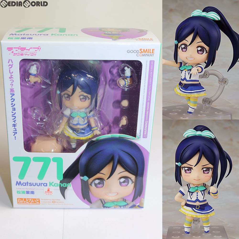 【中古即納】[FIG]ねんどろいど 771 松浦果南(まつうらかなん) ラブライブ!サンシャイン!! 完成品 可動フィギュア  グッドスマイルカンパニー(20171028)