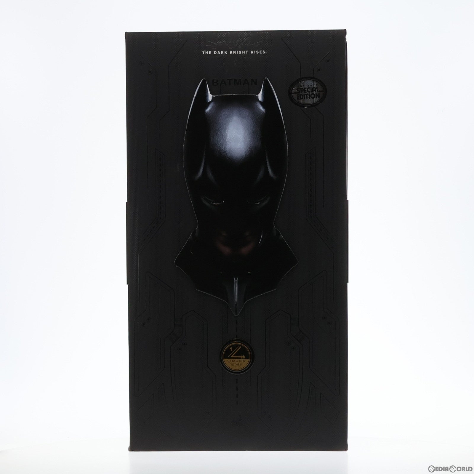 【中古即納】[FIG]トイサピエンス限定 クオーター・スケールシリーズ バットマン[ボーナスアクセサリー付き] ダークナイト ライジング 1/4  完成品 アクションフィギュア(QS001b) ホットトイズ(20131031)