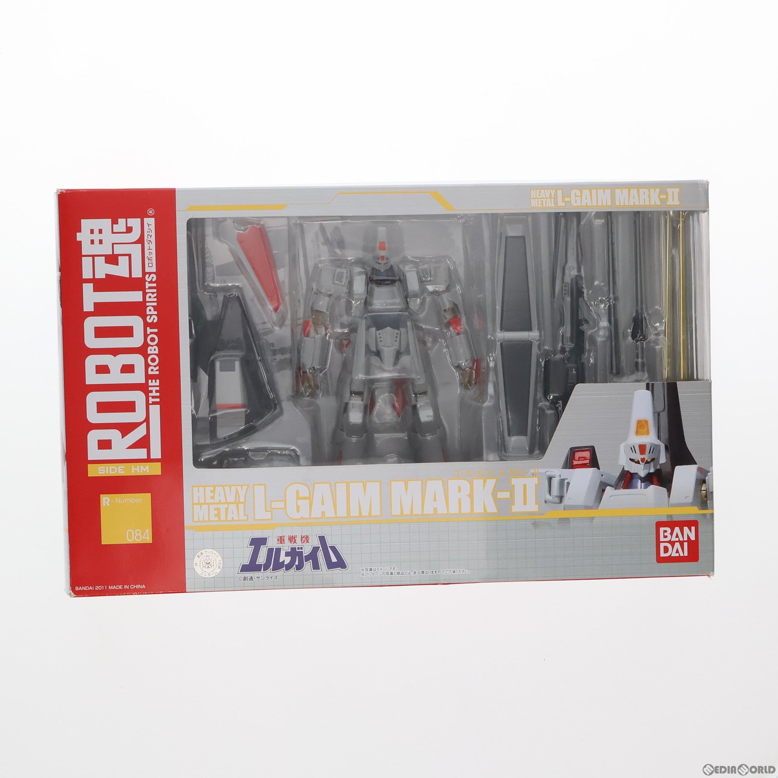 中古即納】[FIG]ROBOT魂(SIDE HM) エルガイムMk-II 重戦機エルガイム 完成品 可動フィギュア バンダイ