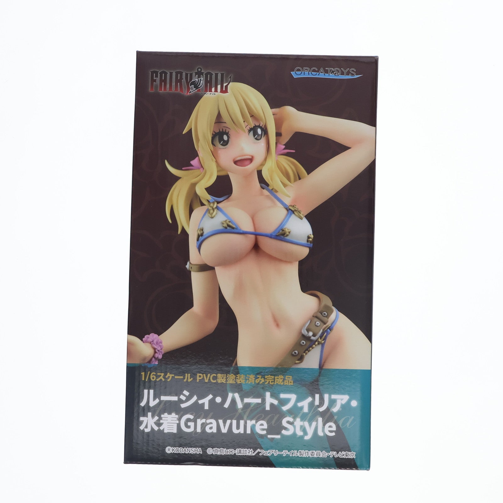 【中古即納】[FIG]ルーシィ・ハートフィリア・水着Gravure_Style FAIRY TAIL(フェアリーテイル) 1/6 完成品 フィギュア  オルカトイズ(20191123)