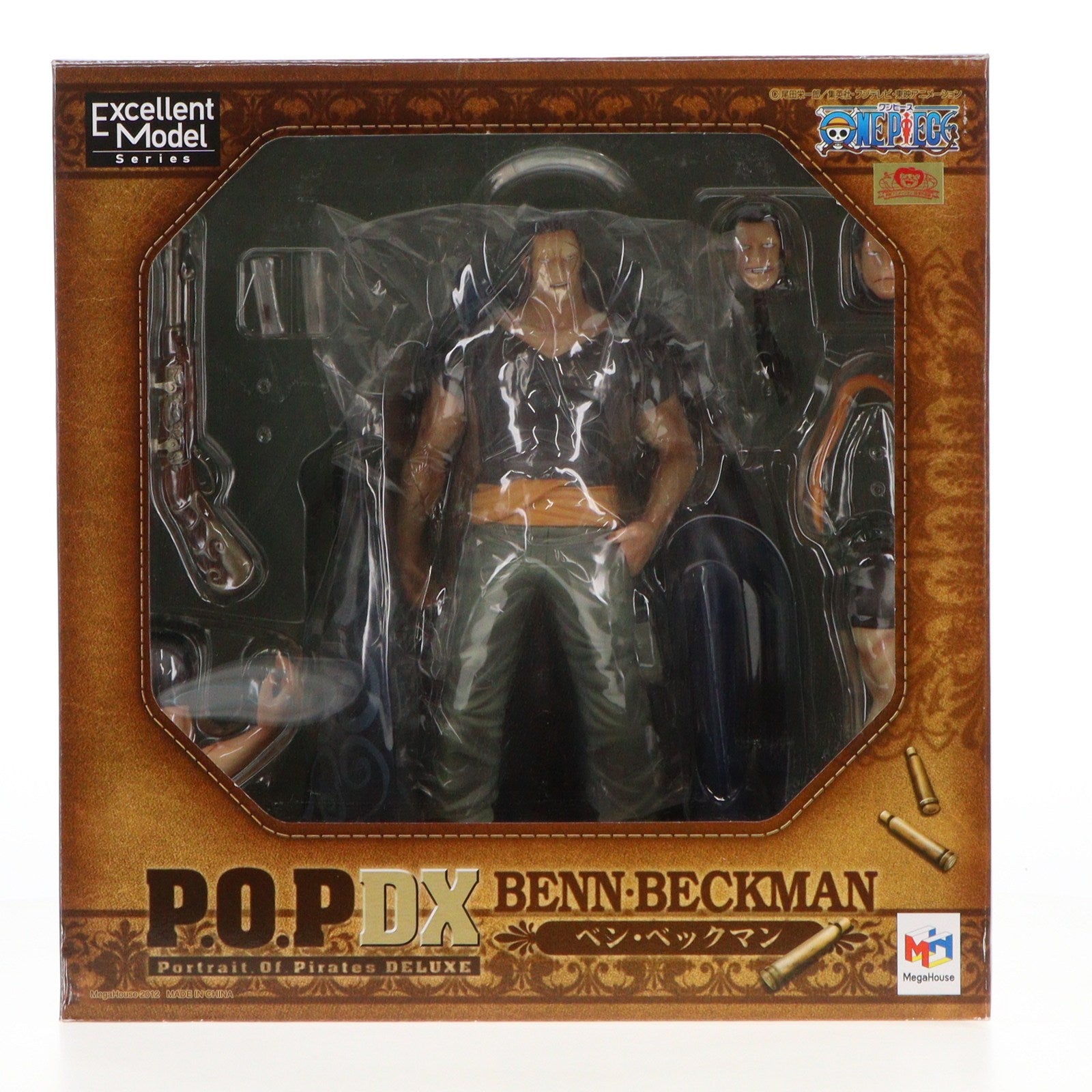 【中古即納】[FIG]Portrait.Of.Pirates P.O.P NEO-DX ベン・ベックマン ONE PIECE(ワンピース) 1/8  完成品 フィギュア メガハウス(20130831)