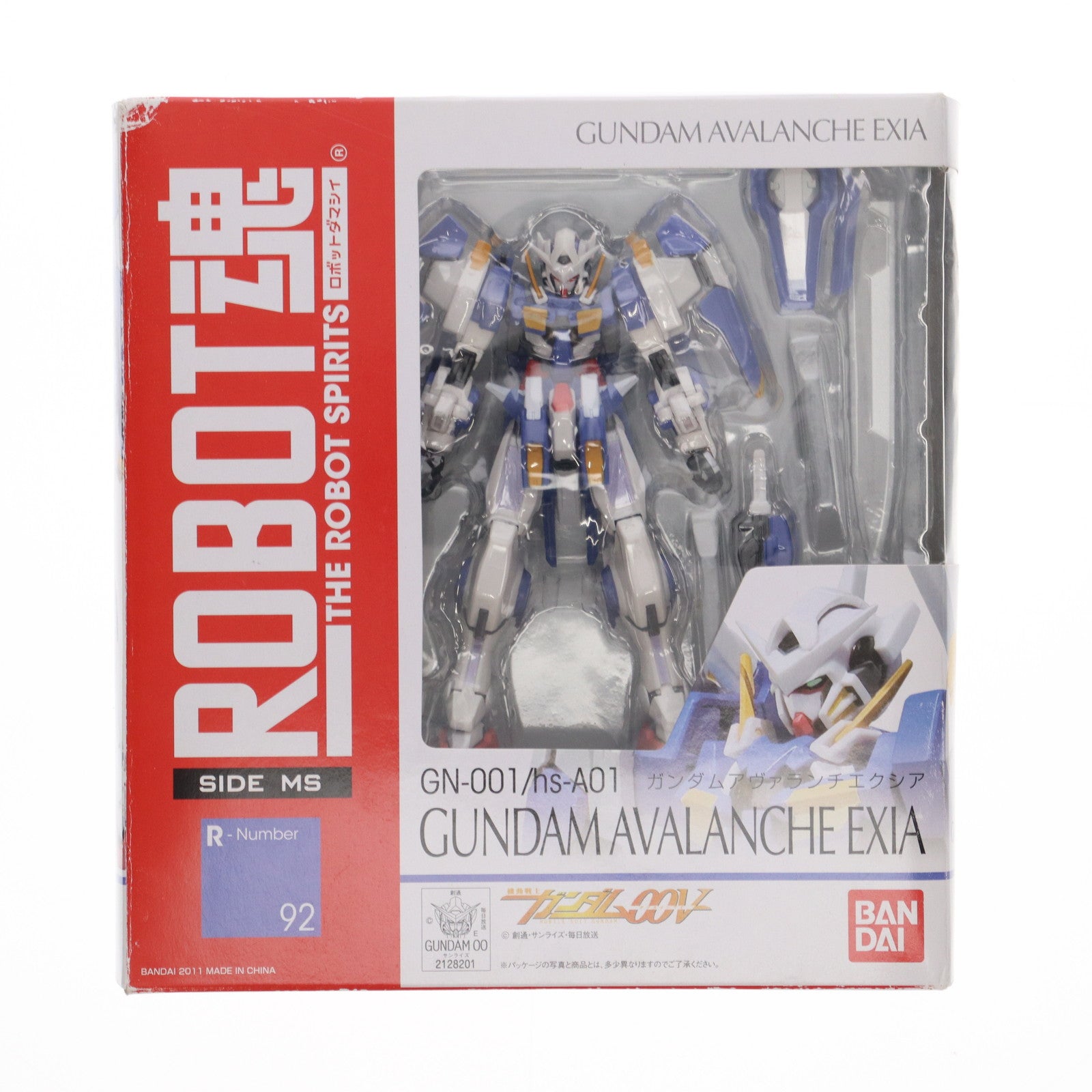 【中古即納】[FIG]ROBOT魂(SIDE MS) ガンダムアヴァランチエクシア 機動戦士ガンダム00V(ダブルオーブイ) 完成品 可動フィギュア  バンダイ(20110521)