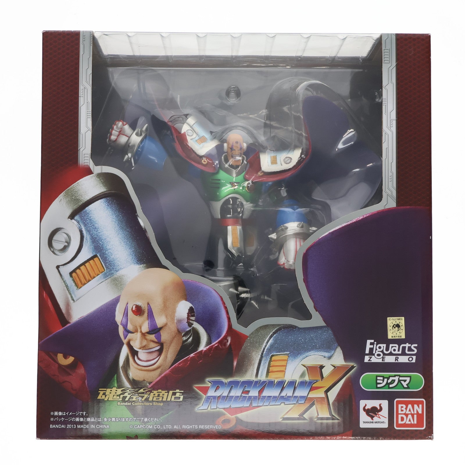 【中古即納】[FIG]魂ウェブ商店限定 フィギュアーツZERO シグマ ロックマンX 完成品 フィギュア バンダイ(20130921)