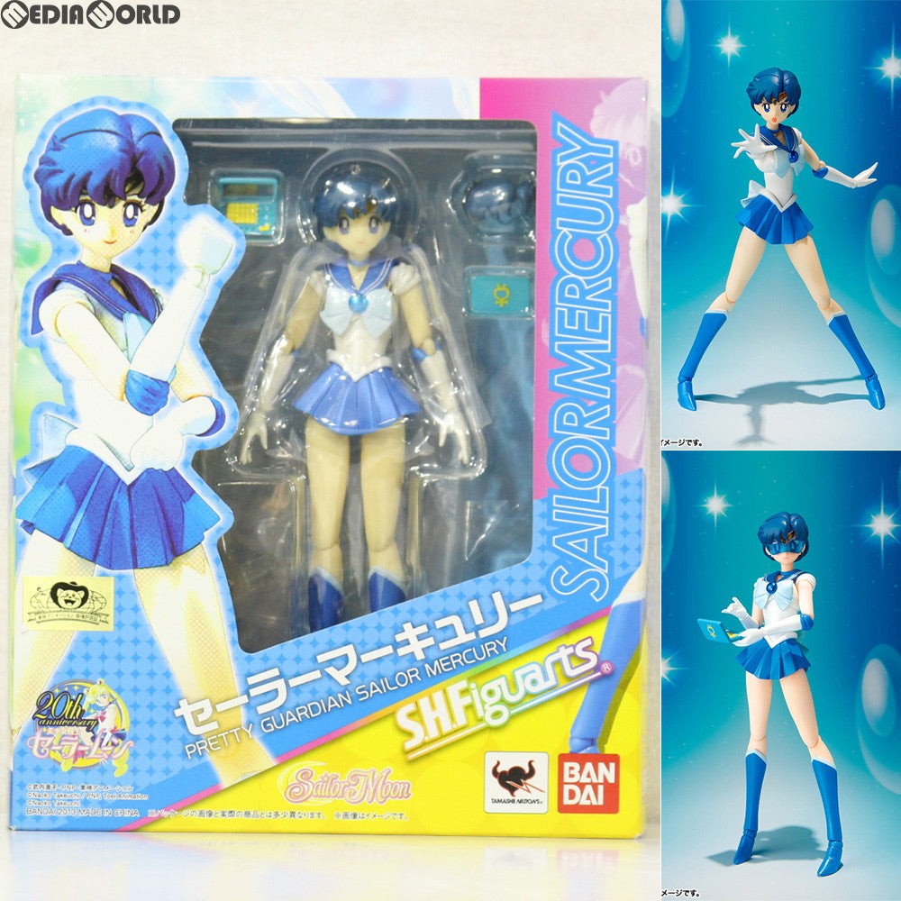 中古即納】[FIG](再販)S.H.Figuarts(フィギュアーツ) セーラーマーキュリー 美少女戦士セーラームーン 完成品 可動フィギュア バンダイ