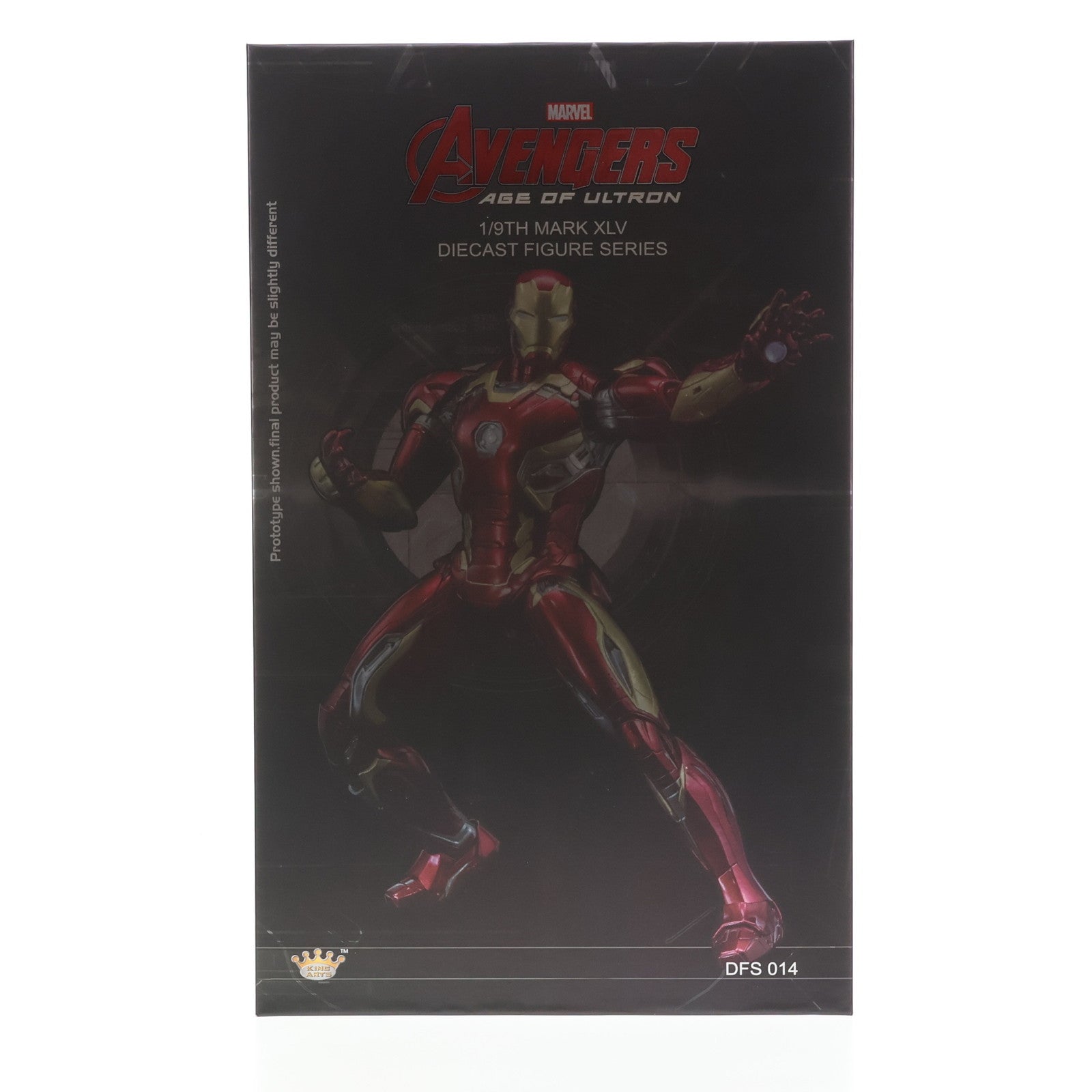 【中古即納】[FIG]1/9 ダイキャストフィギュアシリーズ アイアンマン・マーク45 アベンジャーズ エイジ・オブ・ウルトロン 完成品  可動フィギュア(DFS014) KING ARTS(キングアーツ)(20170422)