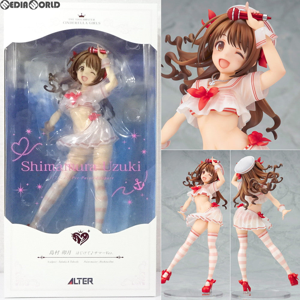 中古即納】[FIG]島村卯月(しまむらうづき) はじけて♪サマーVer. アイドルマスター シンデレラガールズ 1/7 完成品 フィギュア アルター