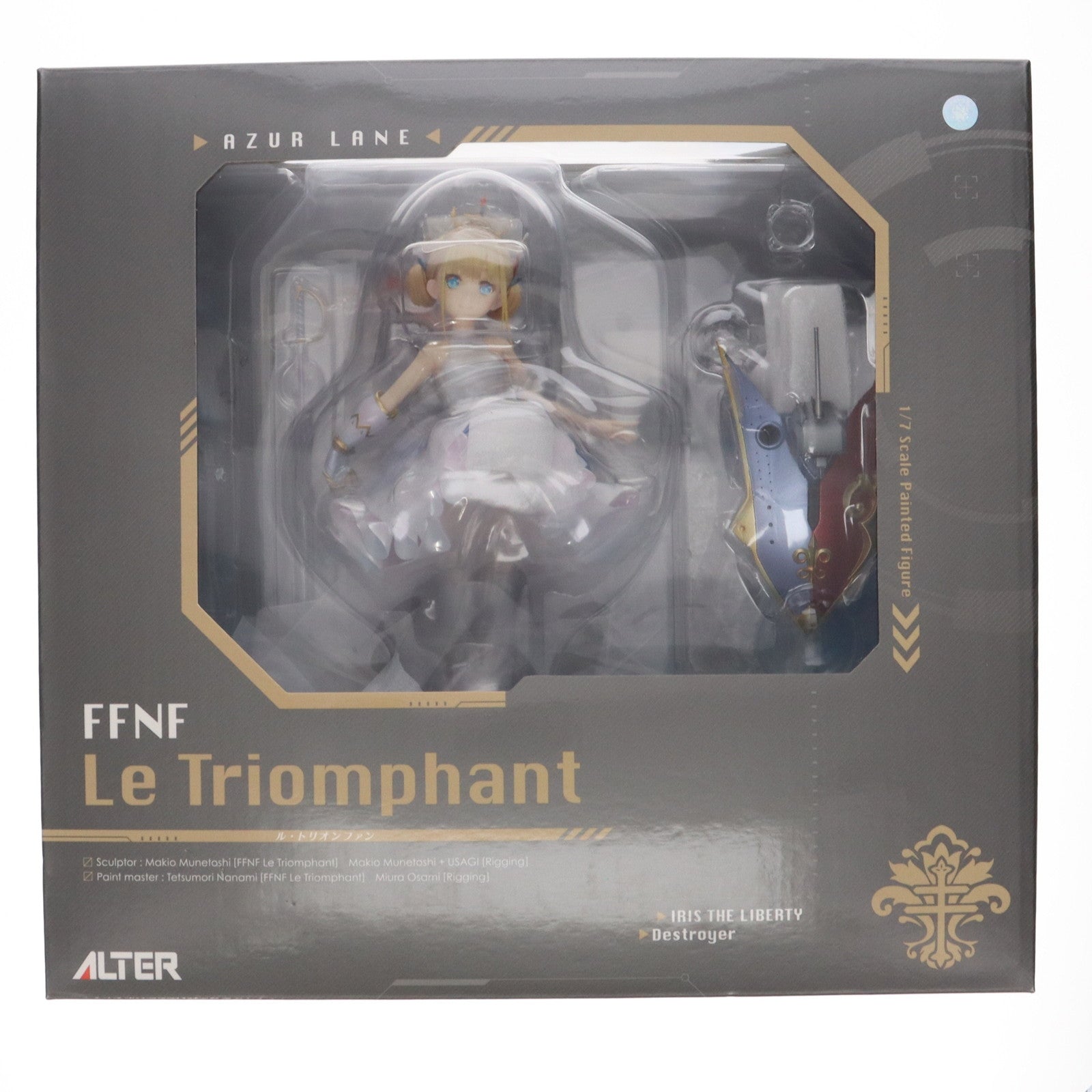 中古即納】[FIG]ル・トリオンファン アズールレーン 1/7 完成品 フィギュア アルター