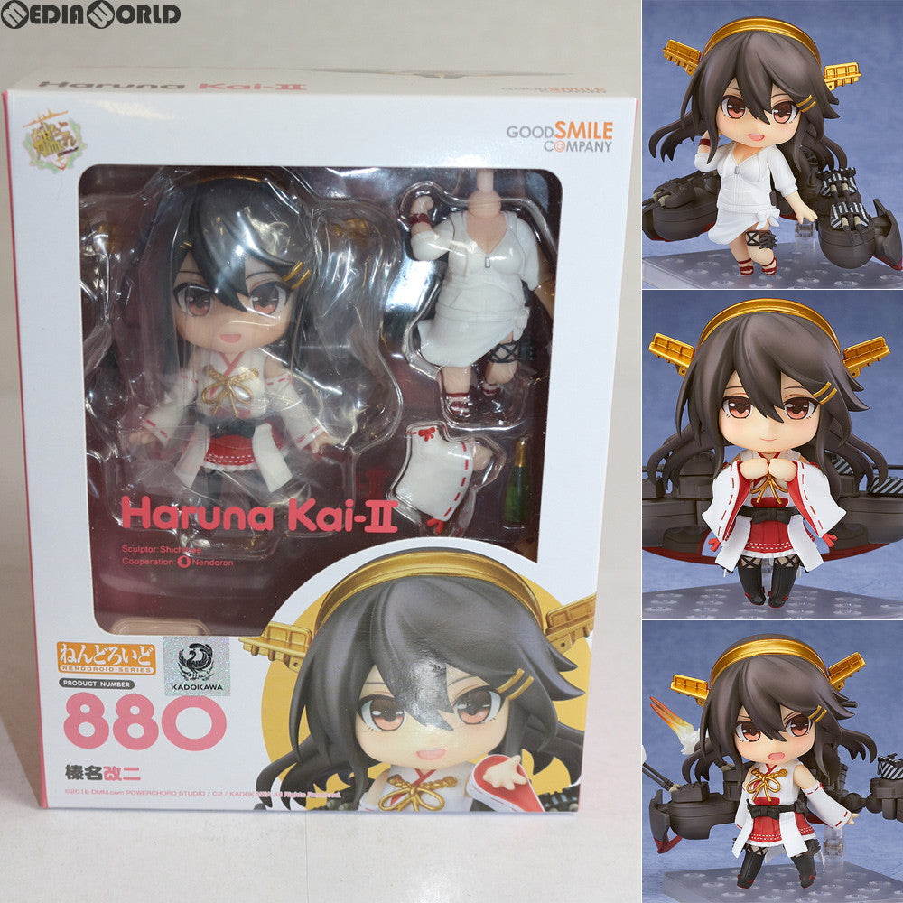 中古即納】[FIG]ねんどろいど 880 榛名改二(はるなかいに) 艦隊これくしょん -艦これ- 完成品 可動フィギュア グッドスマイルカンパニー