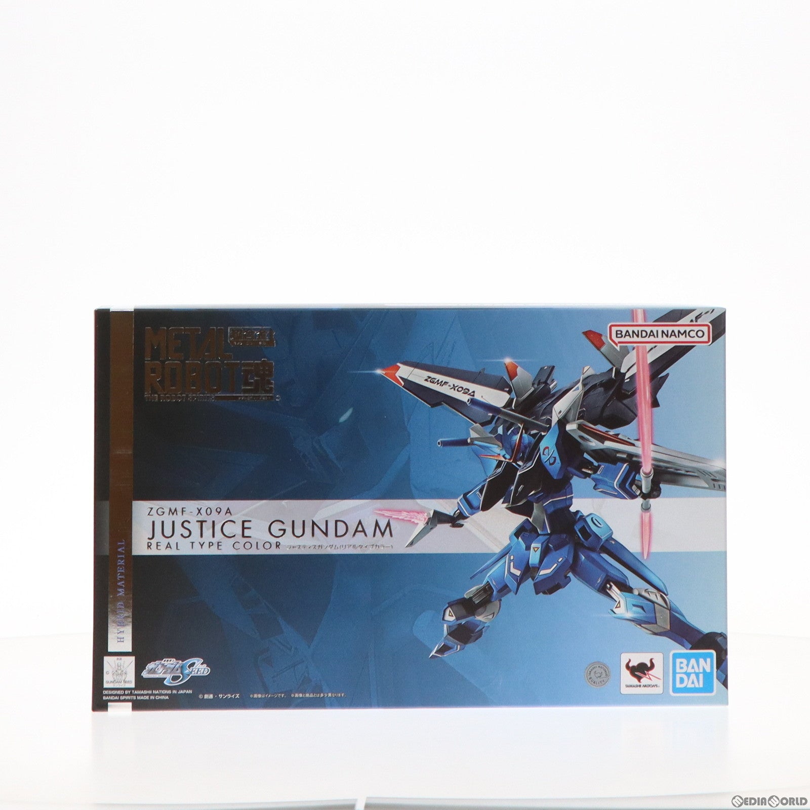 【中古即納】[FIG]TAMASHII NATIONS STORE限定 METAL ROBOT魂(SIDE MS)  ジャスティスガンダム(リアルタイプカラー) 機動戦士ガンダムSEED(シード) 完成品 可動フィギュア バンダイスピリッツ(20240320)