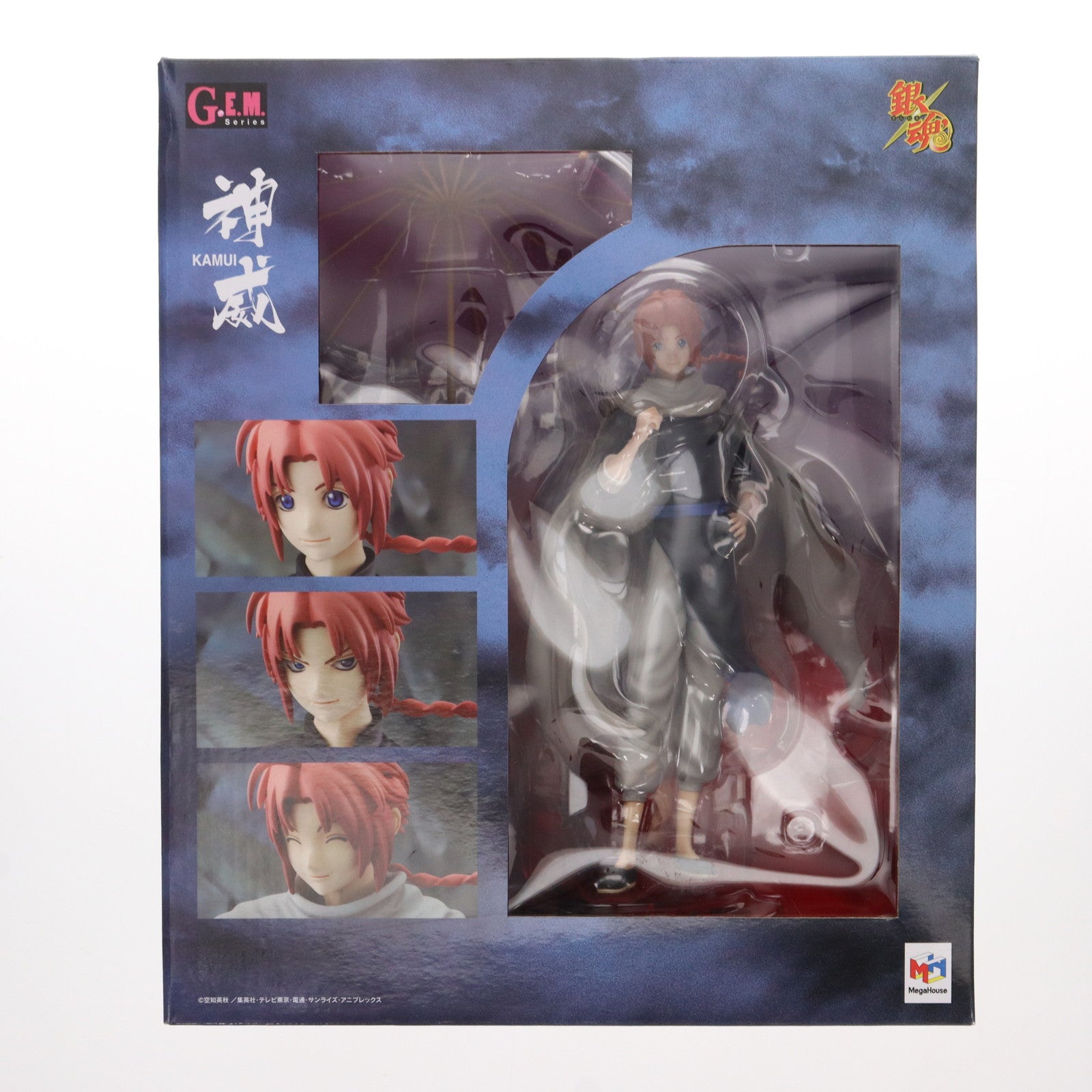 中古即納】[FIG]G.E.M.シリーズ 神威(かむい) 銀魂 1/8 完成品 フィギュア メガハウス