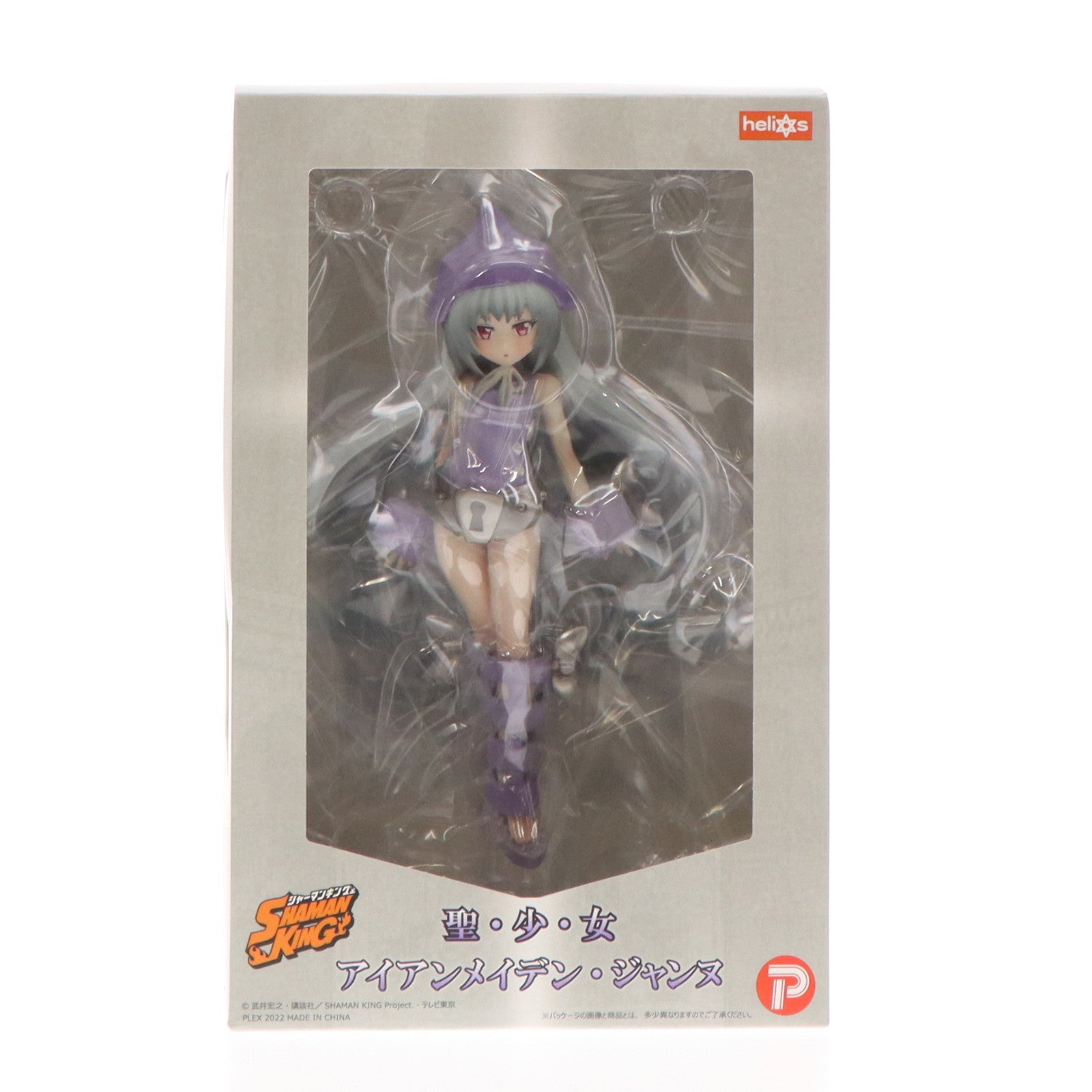 【中古即納】[FIG]聖・少・女 アイアンメイデン・ジャンヌ SHAMAN KING(シャーマンキング) 1/8 完成品 フィギュア  プレックス/ヘリオス(20220520)