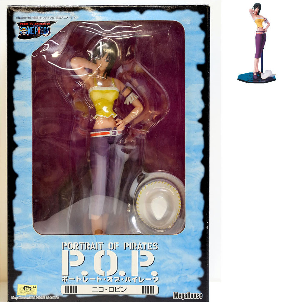 中古即納】[FIG]エクセレントモデル Portrait.Of.Pirates P.O.P ワンピースシリーズII ニコ・ロビン ONE PIECE  1/8 完成品 フィギュア メガハウス