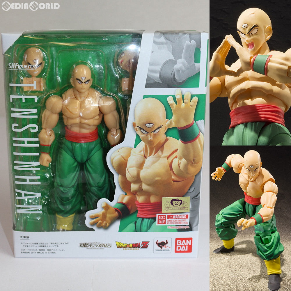 【中古即納】[FIG]魂ウェブ商店限定 S.H.Figuarts(フィギュアーツ) 天津飯 ドラゴンボールZ 完成品 可動フィギュア  バンダイ(20171231)