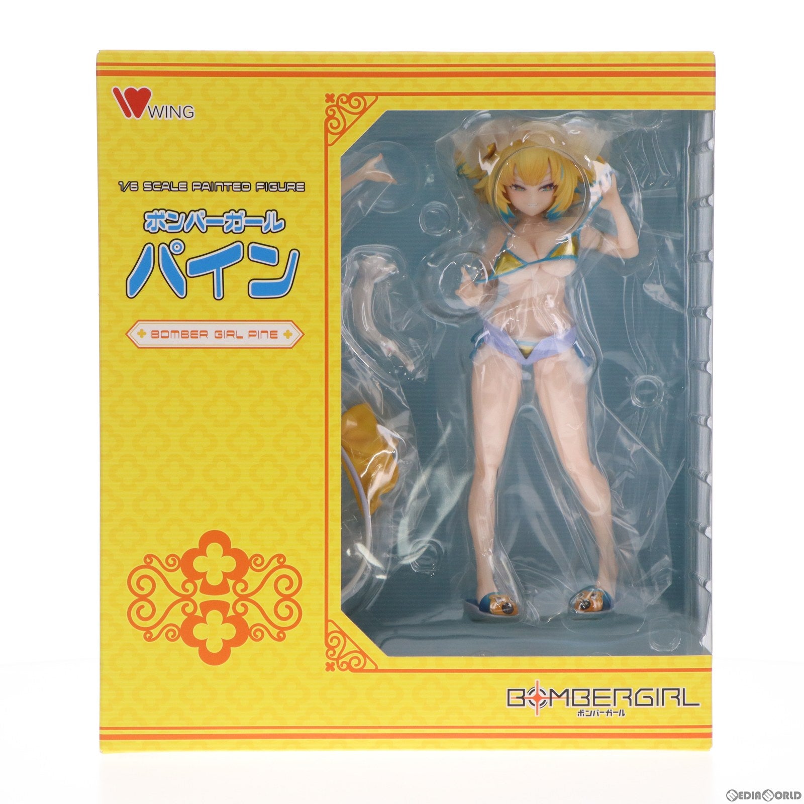 【中古即納】[FIG]パイン ボンバーガール 1/6 完成品 フィギュア GOODSMILE ONLINE  SHOP&Amazon.co.jp&あみあみ限定 ウイング(20220930)