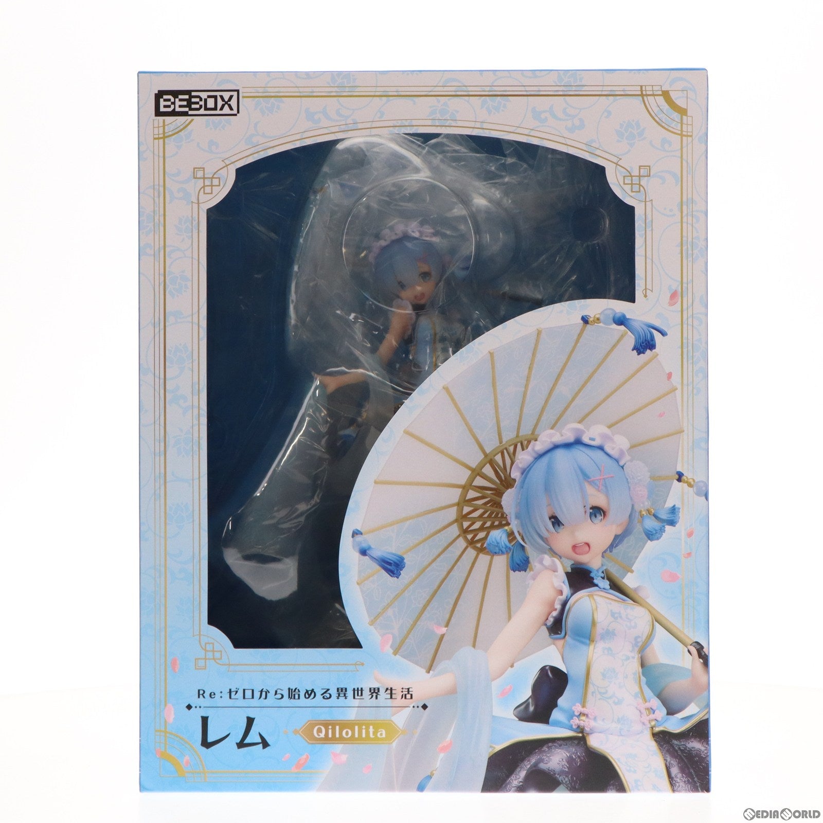 【中古即納】[FIG]レム ～Qilolita Re:ゼロから始める異世界生活 1/7 完成品 フィギュア BeBox(20221016)