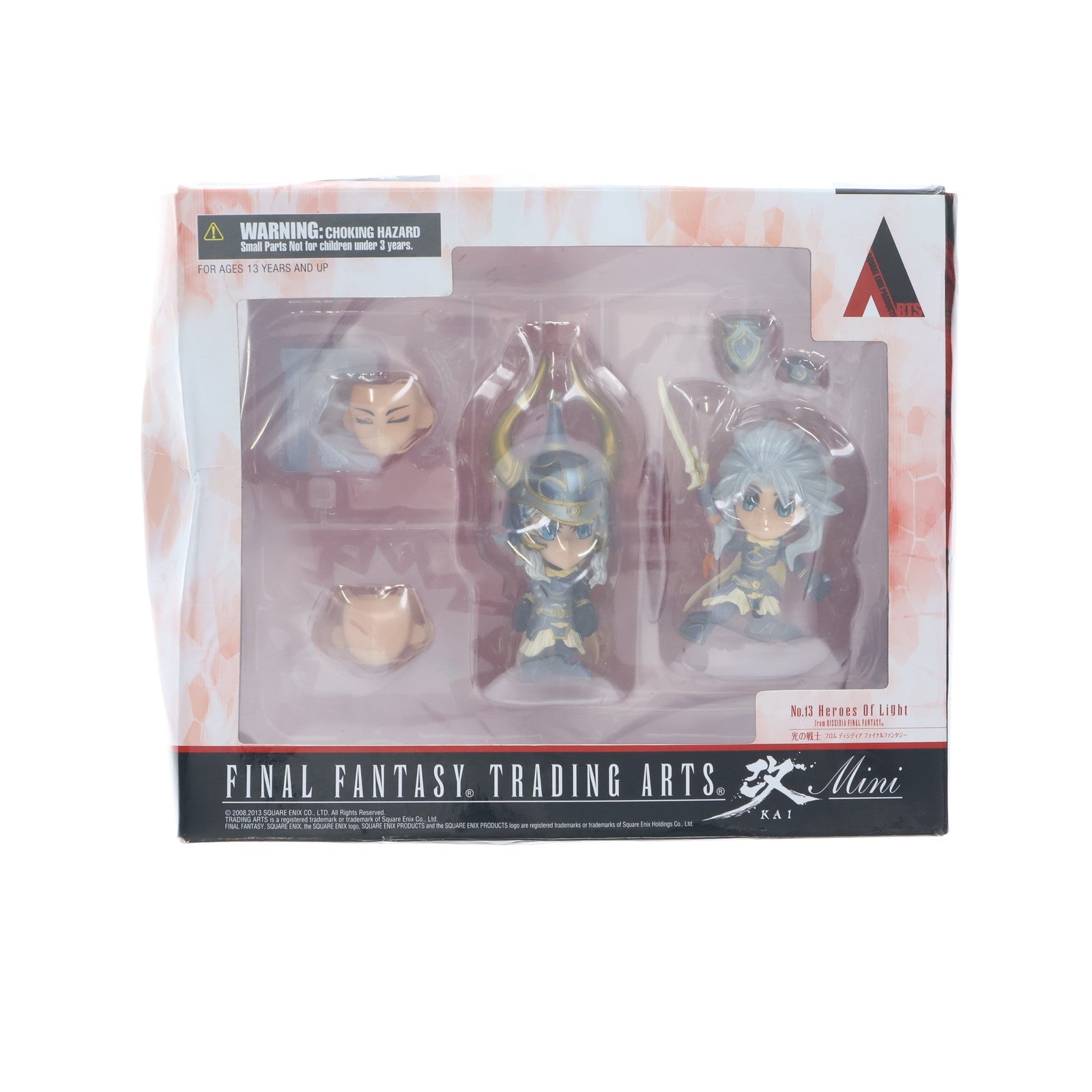 中古即納】[FIG]TRADING ARTS改 mini(トレーディングアーツ改ミニ) 光の戦士 DISSIDIA FINAL FANTASY(ディシディア  ファイナルファンタジー) 完成品 フィギュア スクウェア・エニックス