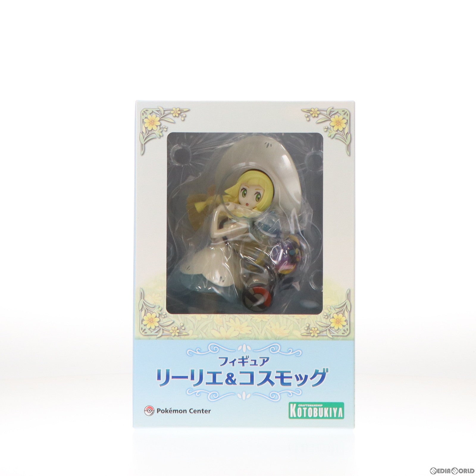 中古即納】[FIG](再販)ポケモンセンターオンライン限定 リーリエ&コスモッグ ポケットモンスター サン・ムーン 1/8 完成品 フィギュア ポケモン