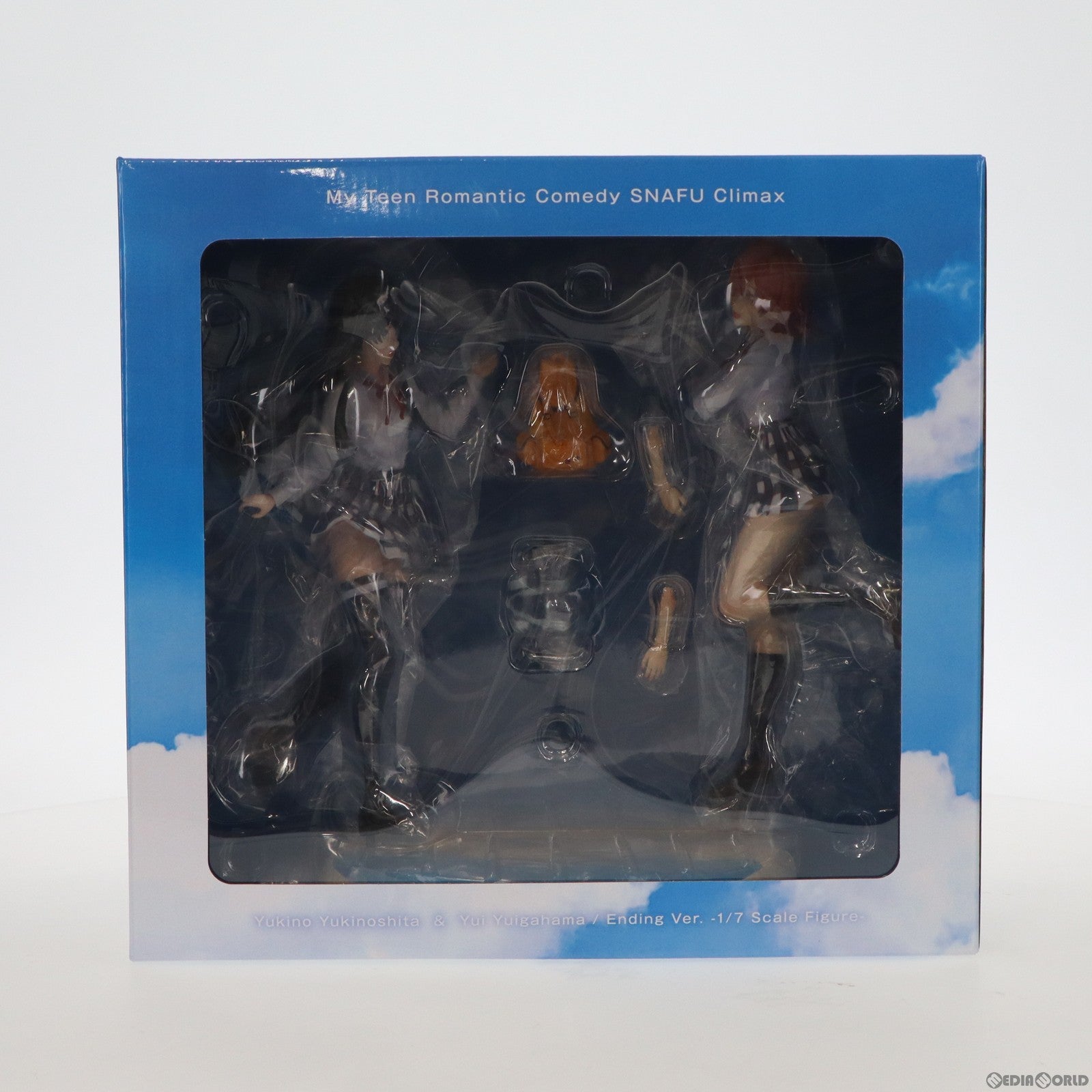 【中古即納】[FIG]eStream Store限定 SHIBUYA SCRAMBLE FIGURE  雪ノ下雪乃&由比ヶ浜結衣(ゆきのしたゆきの&ゆいがはまゆい) -エンディングVer.- やはり俺の青春ラブコメはまちがっている。完 1/7 完成品  フィギュア ...