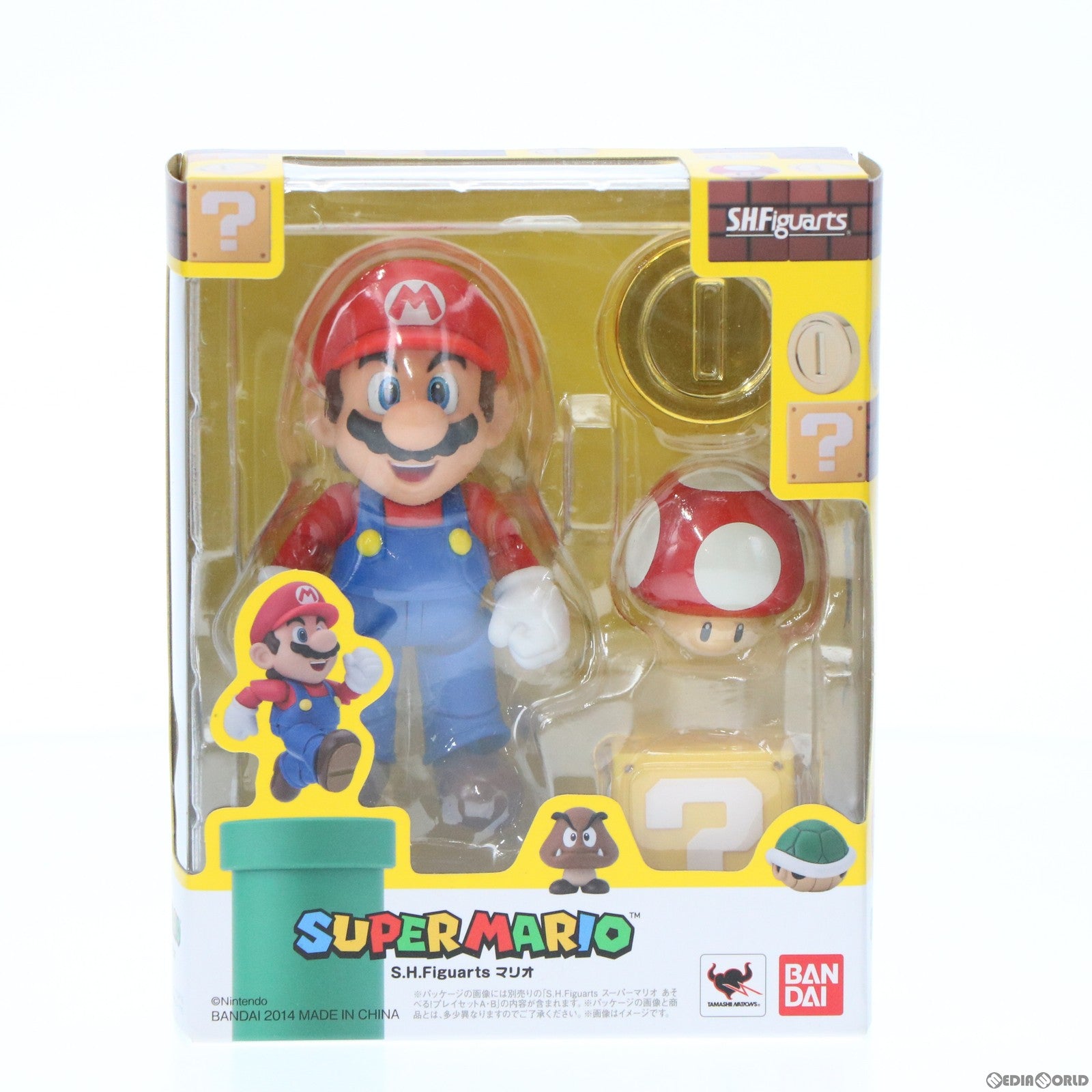 中古即納】[FIG](再販)S.H.Figuarts(フィギュアーツ) マリオ