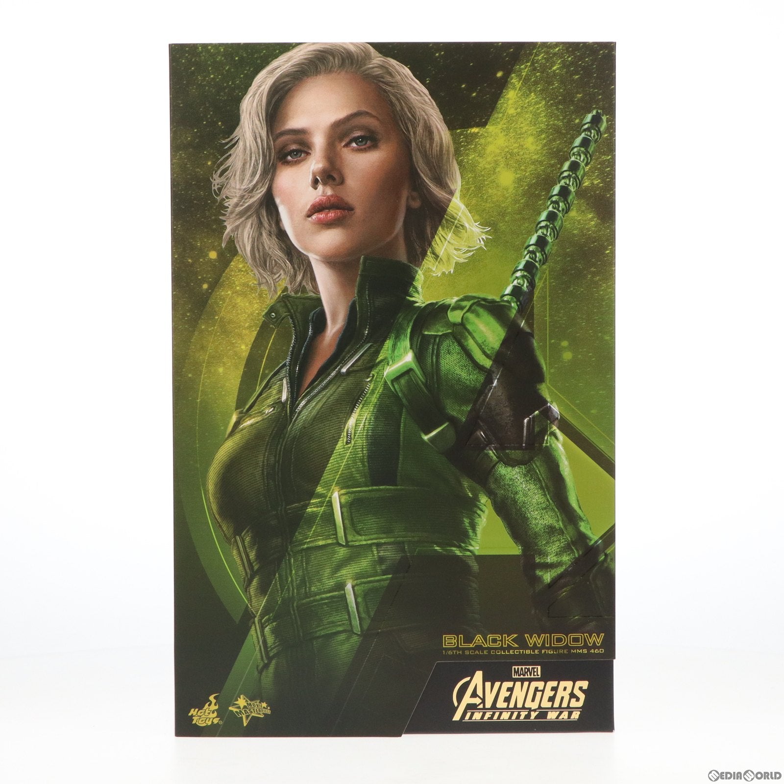 中古即納】[FIG]ムービー・マスターピース ブラック・ウィドウ アベンジャーズ/インフィニティ・ウォー 1/6 完成品 アクションフィギュア(MMS460)  アベンジャーズ エクスクルーシブ・ストア by ホットトイズ限定 ホットトイズ