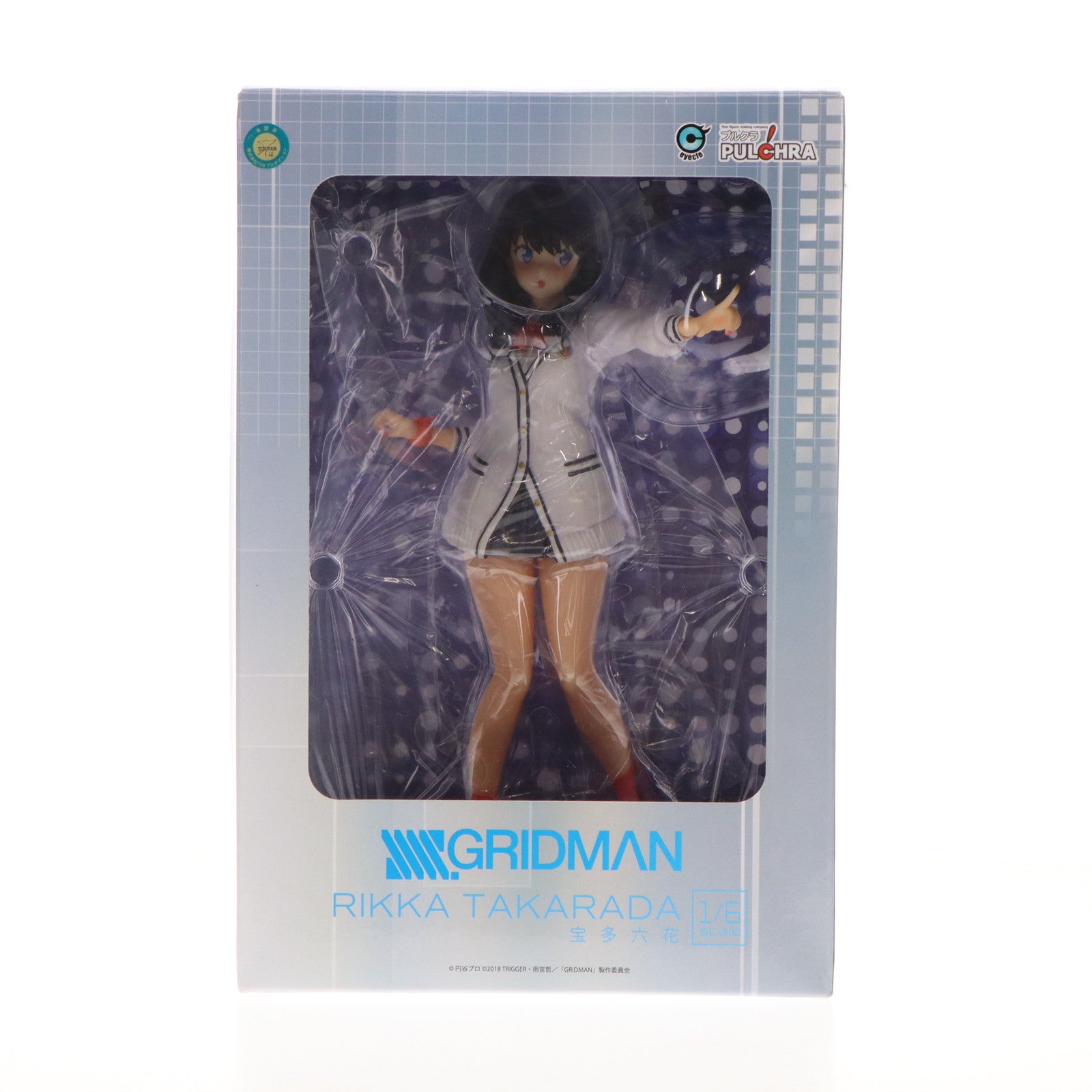 【中古即納】[FIG]宝多六花(たからだりっか) SSSS.GRIDMAN(グリッドマン) 1/6 完成品 フィギュア  PULCHRA(プルクラ)(20190731)