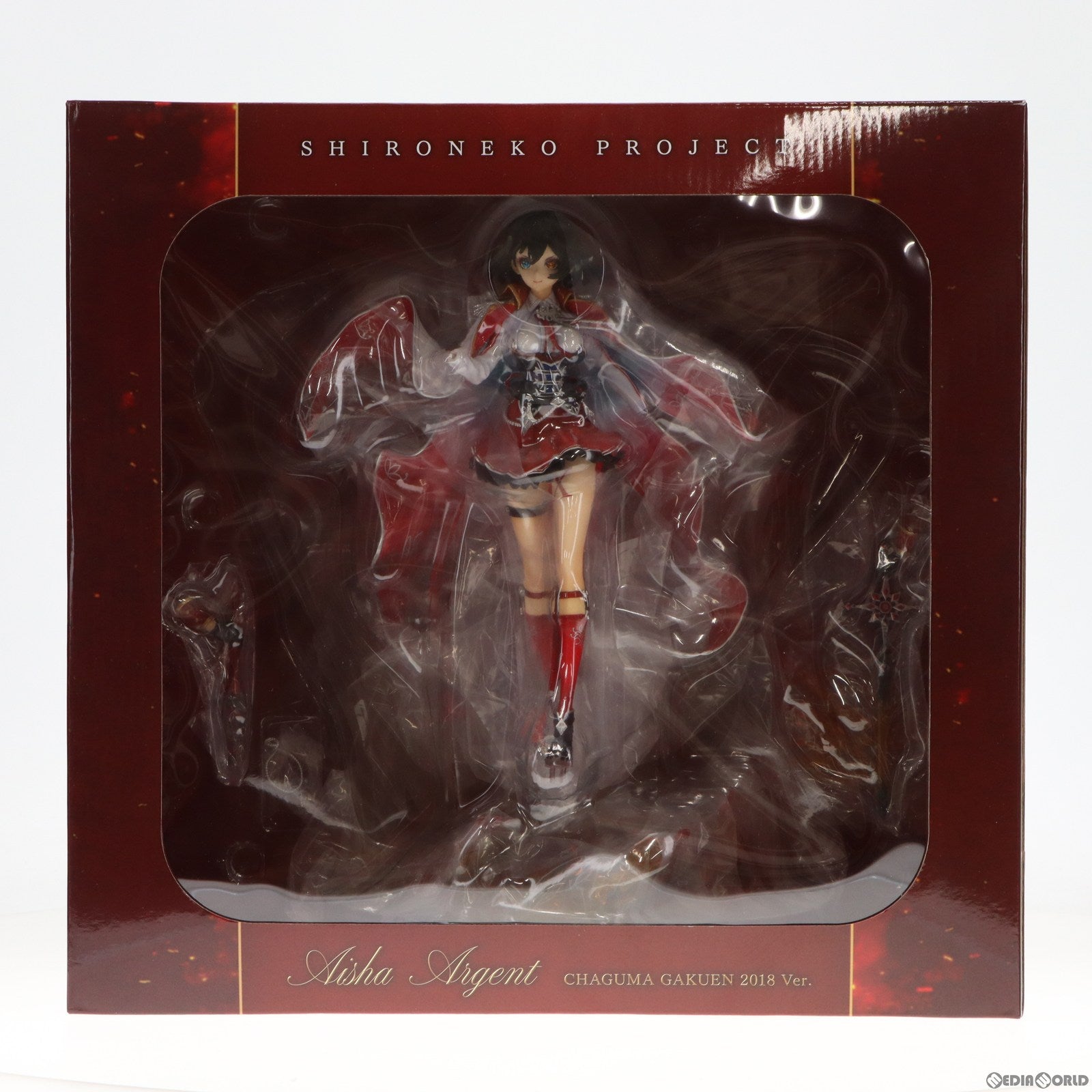 【中古即納】[FIG] eStream Store限定 SHIBUYA SCRAMBLE FIGURE アイシャ・アージェント-私立茶熊学園2018  Ver. 白猫プロジェクト 1/7 完成品 フィギュア eStream/アルファサテライト(20220531)