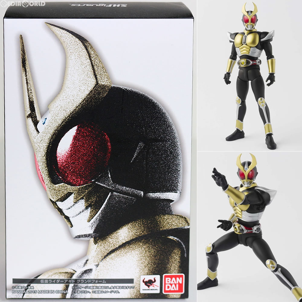 【中古即納】[FIG]S.H.Figuarts(フィギュアーツ) 真骨彫製法 仮面ライダーアギト グランドフォーム 完成品 可動フィギュア  バンダイ(20150822)