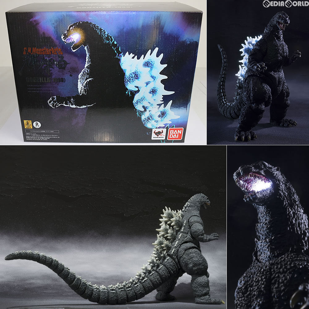 【中古即納】[FIG]S.H.MonsterArts輝響曲 ゴジラ(1989) ゴジラVSビオランテ 完成品 可動フィギュア  バンダイ(20161027)